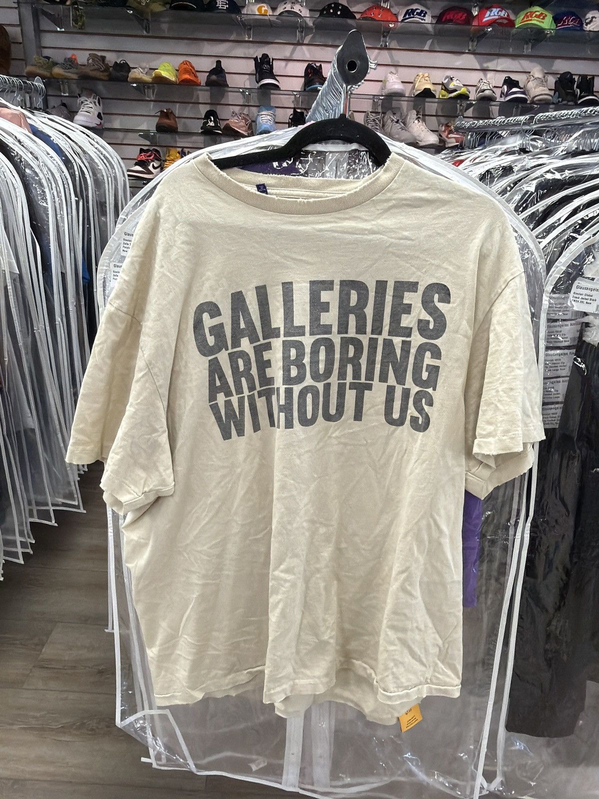 Gallery Dept. Gallery Dept. Miami boring t shirt cream Size US XL / EU 56 / 4 - 1 Thumbnail