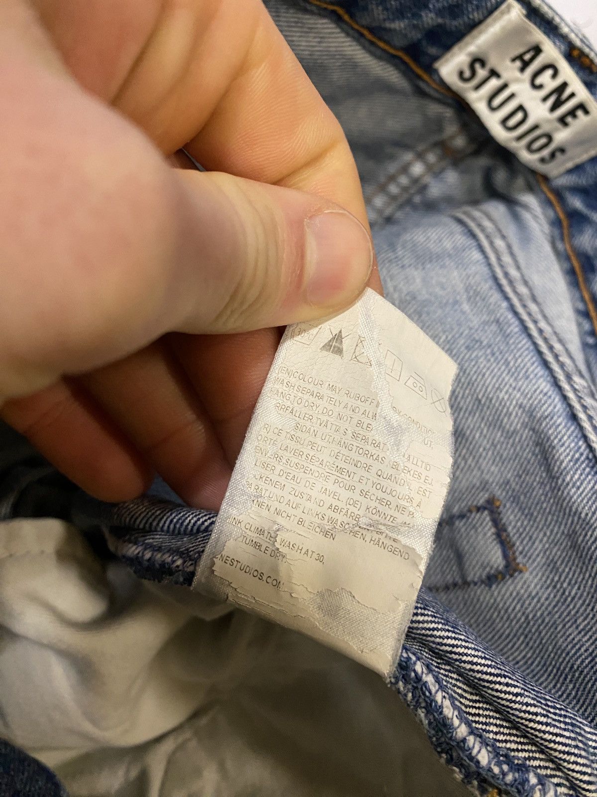 Acne Studios 2000s Classic Denim Size 36" / US 14 / IT 50 - 10 Thumbnail