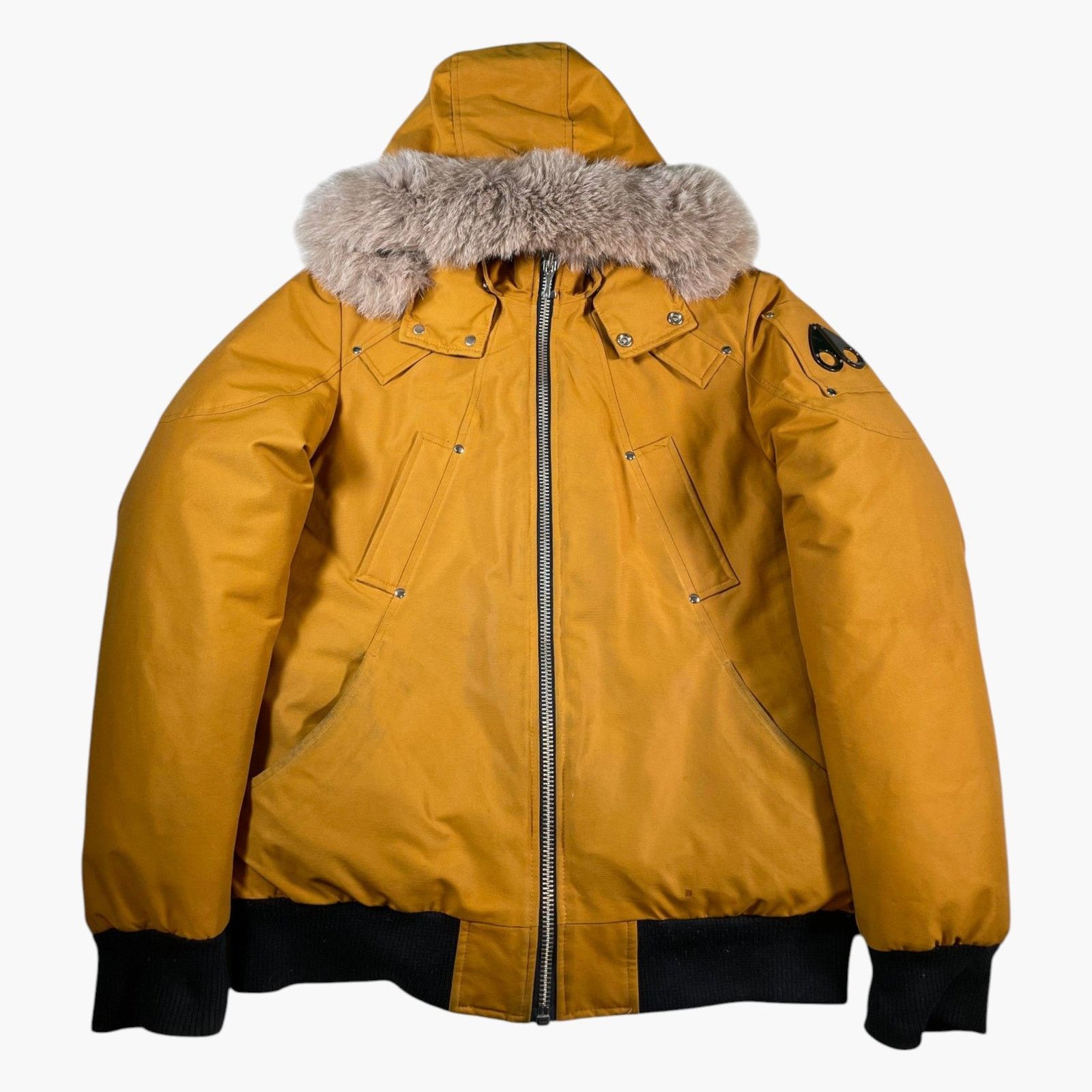 Moose Knuckles Moose Knuckles Fur 3Q Mustard Parka Jacket Size US L / EU 52-54 / 3 - 1 Thumbnail