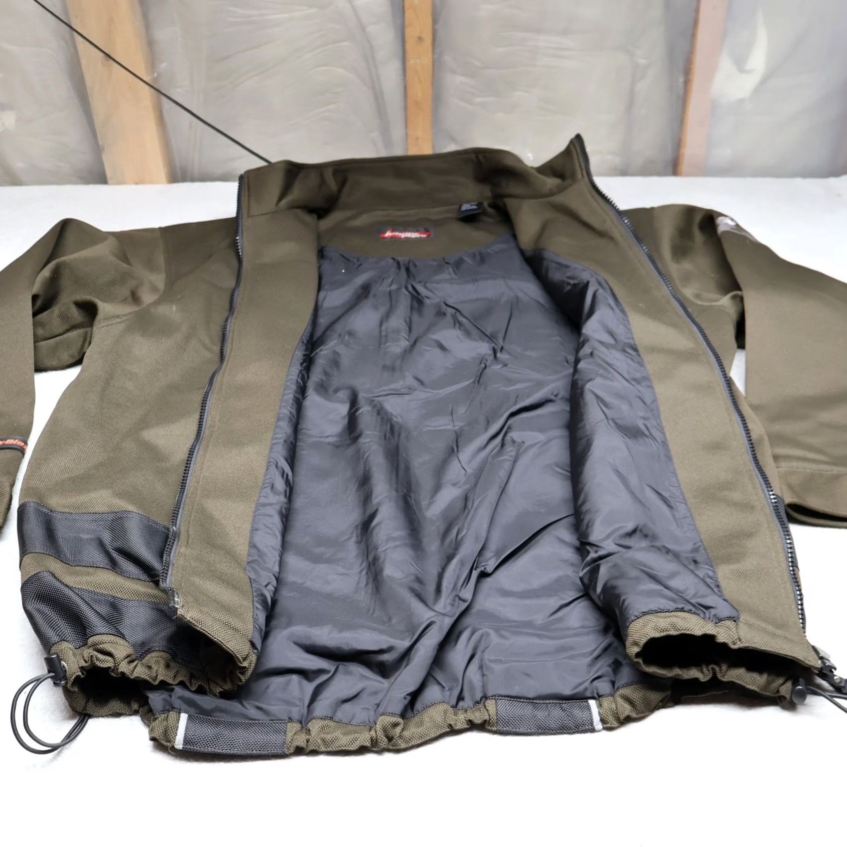 Vintage VINTAGE Johnny Blaze Jacket Mens 2XL Brown Full Zip Windbreaker Oversized Light VTG 90s Size US XXL / EU 58 / 5 - 7 Thumbnail