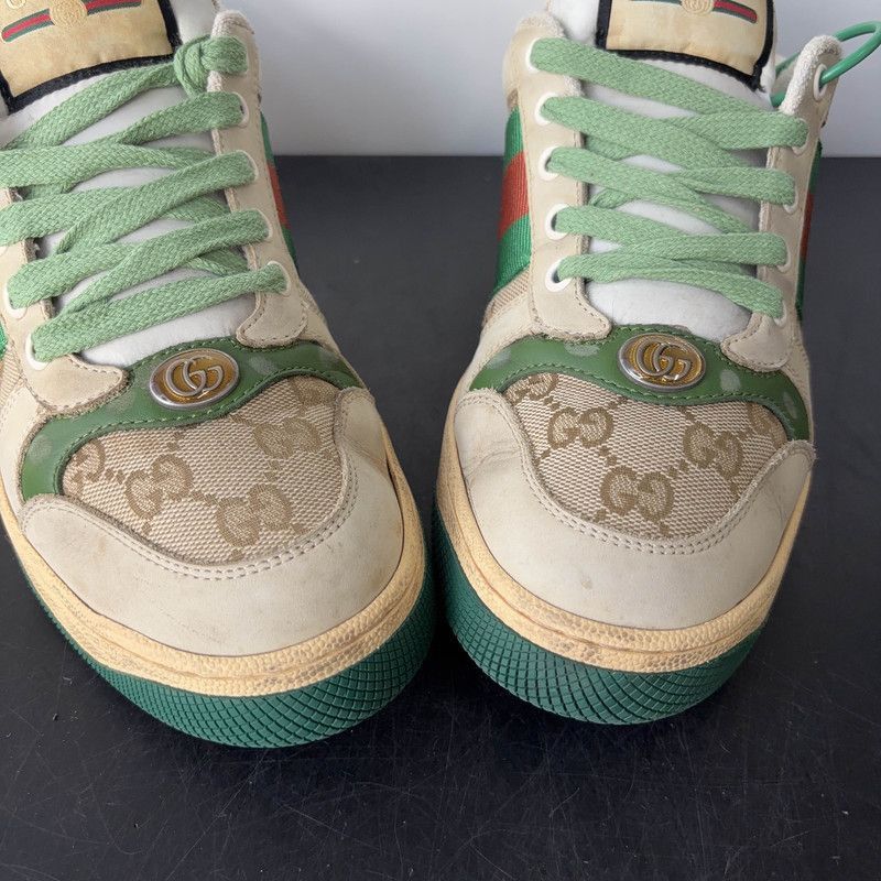 Gucci Gucci Screener Vintage Sneakers for Men - Size US 7.5 / EU 40-41 - 9 Thumbnail