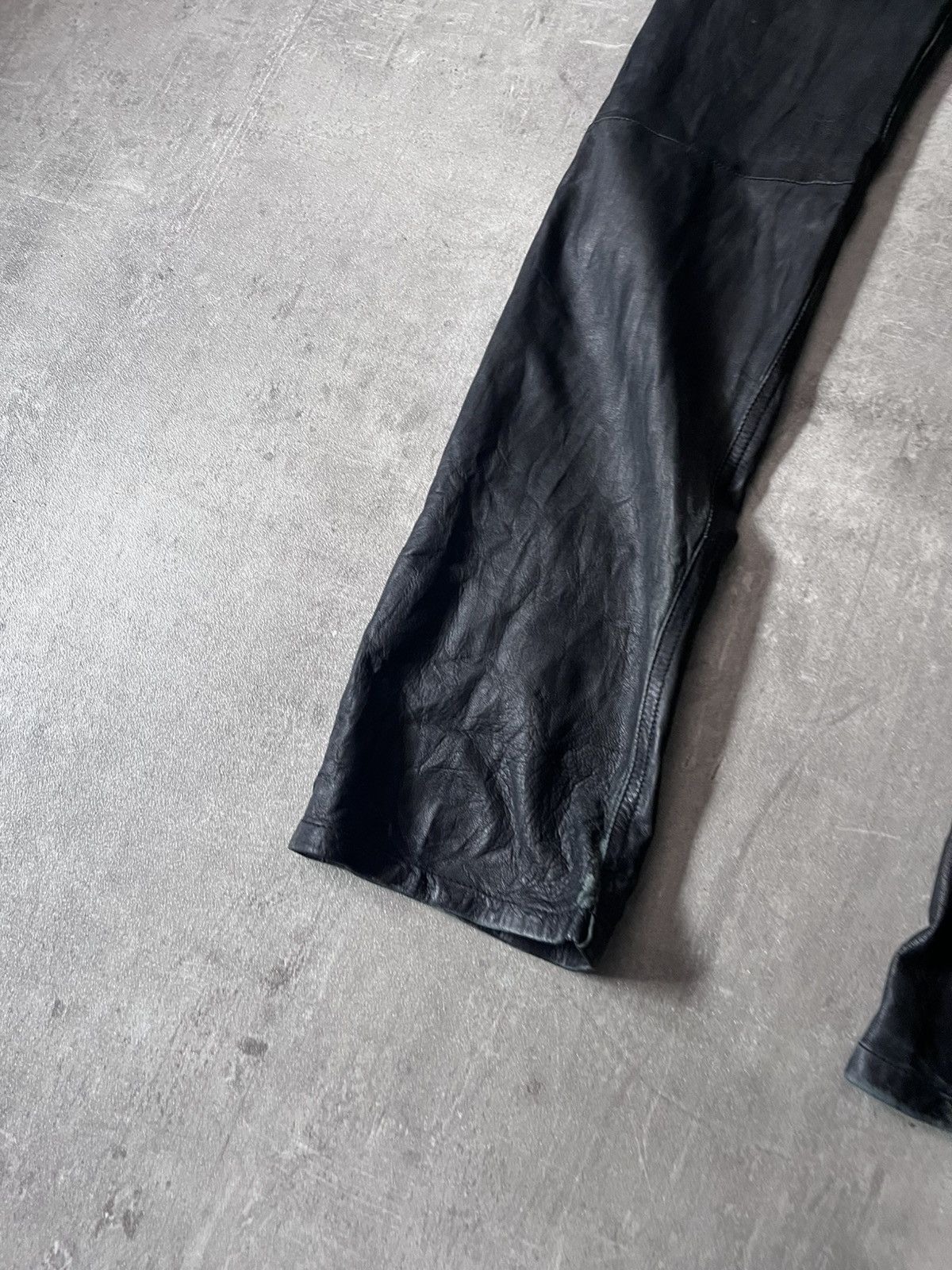 Helmut Lang Helmut Lang 90s leather pants vintage archival Size US 27 - 10 Thumbnail