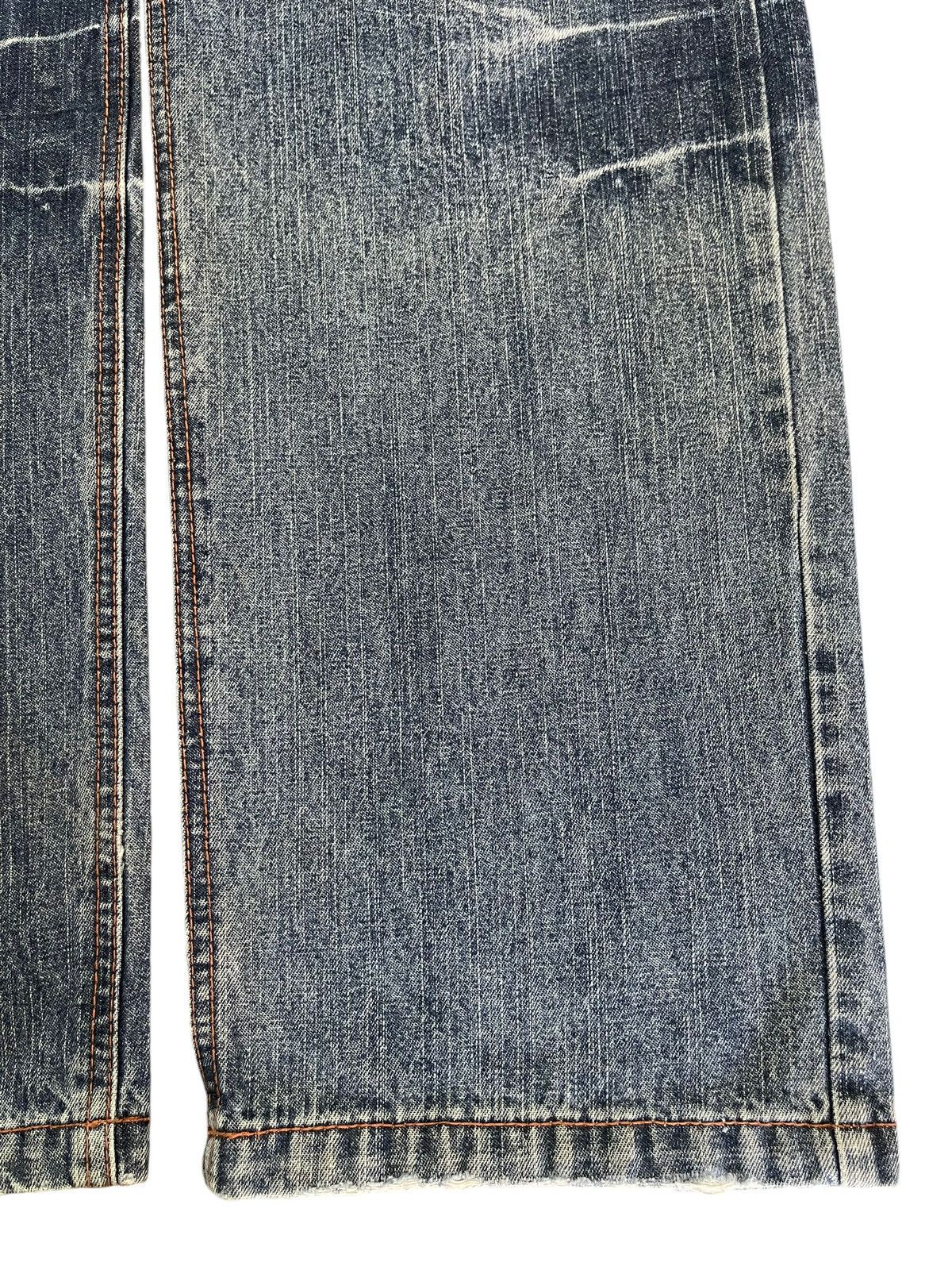 LOWBOX Vintage Lowbox Blue Faded Wash Style Loose Jeans Size US 31 - 8 Thumbnail