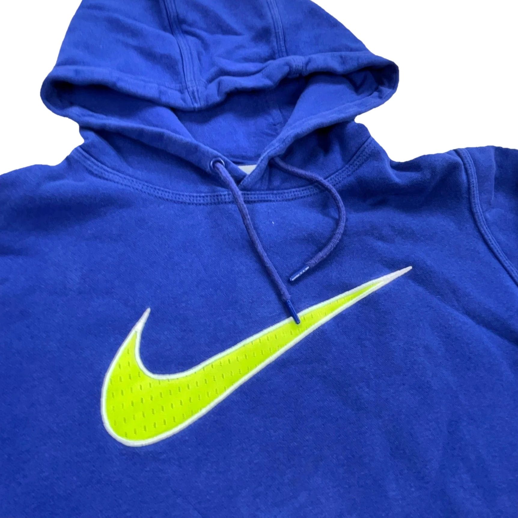 Nike Nike Hoodie Men Medium Blue Sweatshirt Long Sleeve Round Neck Pullover Logo Swoosh Classic Sportswear, All Seasons, Regular Fit, BSC Size US M / EU 48-50 / 2 - 3 Thumbnail