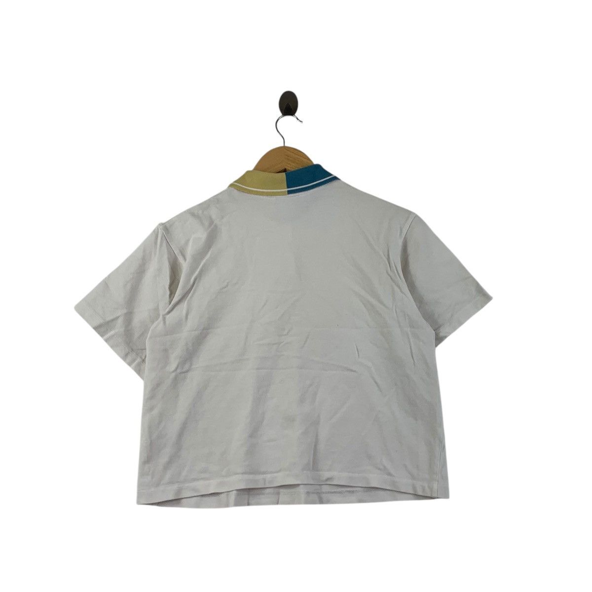 JW Anderson JW ANDERSON x UNIQLO Design Cropped Top Polo Tee Shirt Size L / US 10 / IT 46 - 5 Thumbnail