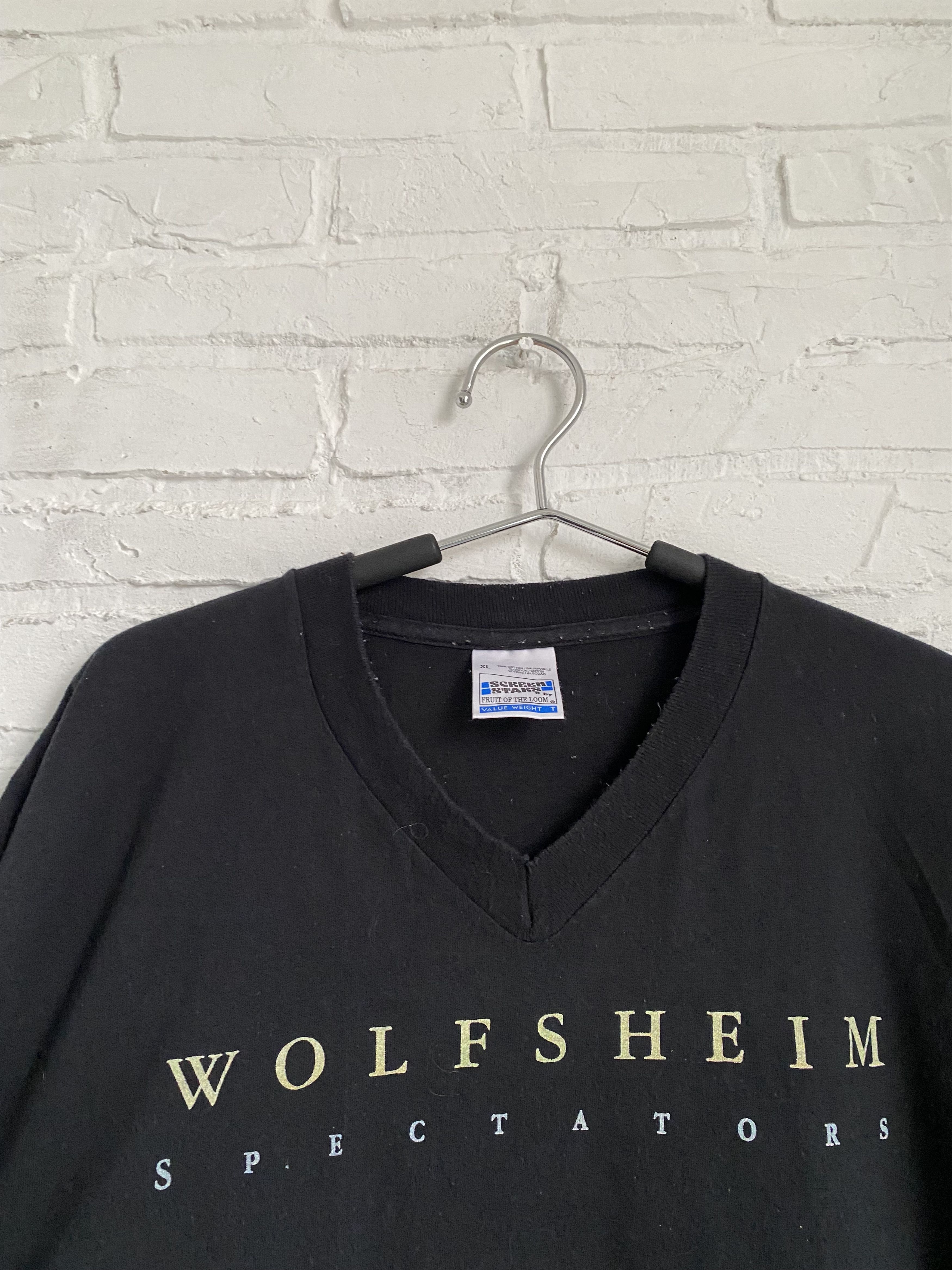 Band Tees × Vintage vintage 1999 wolfsheim spectators rock t-shirt Size US XL / EU 56 / 4 - 3 Thumbnail