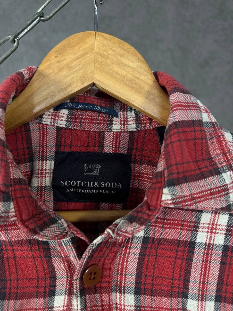 Scotch & Soda Scotch & Soda designer flannel shirt Size US M / EU 48-50 / 2 - 4 Thumbnail