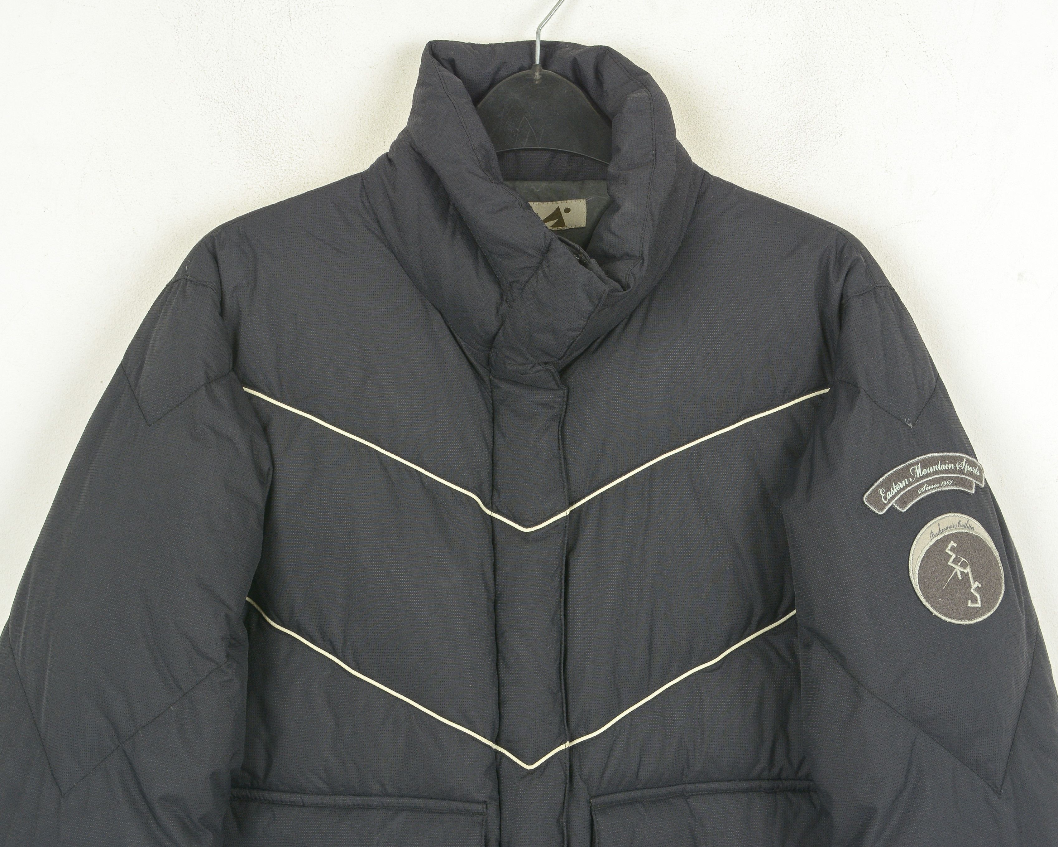 Eastern Mountain Sports Womens M Down Jacket Puffer Padded Coat Warm Bomber Size M / US 6-8 / IT 42-44 - 2 Thumbnail