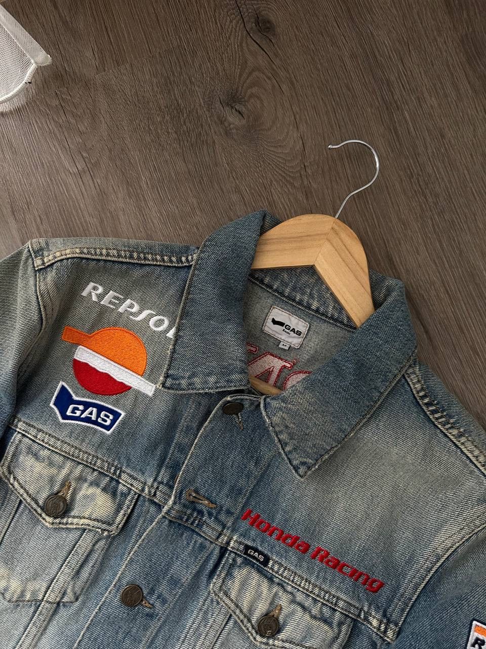 Honda × Vintage Vintage Honda Repsol GAS Racing Denim Jacket Size US M / EU 48-50 / 2 - 15 Thumbnail