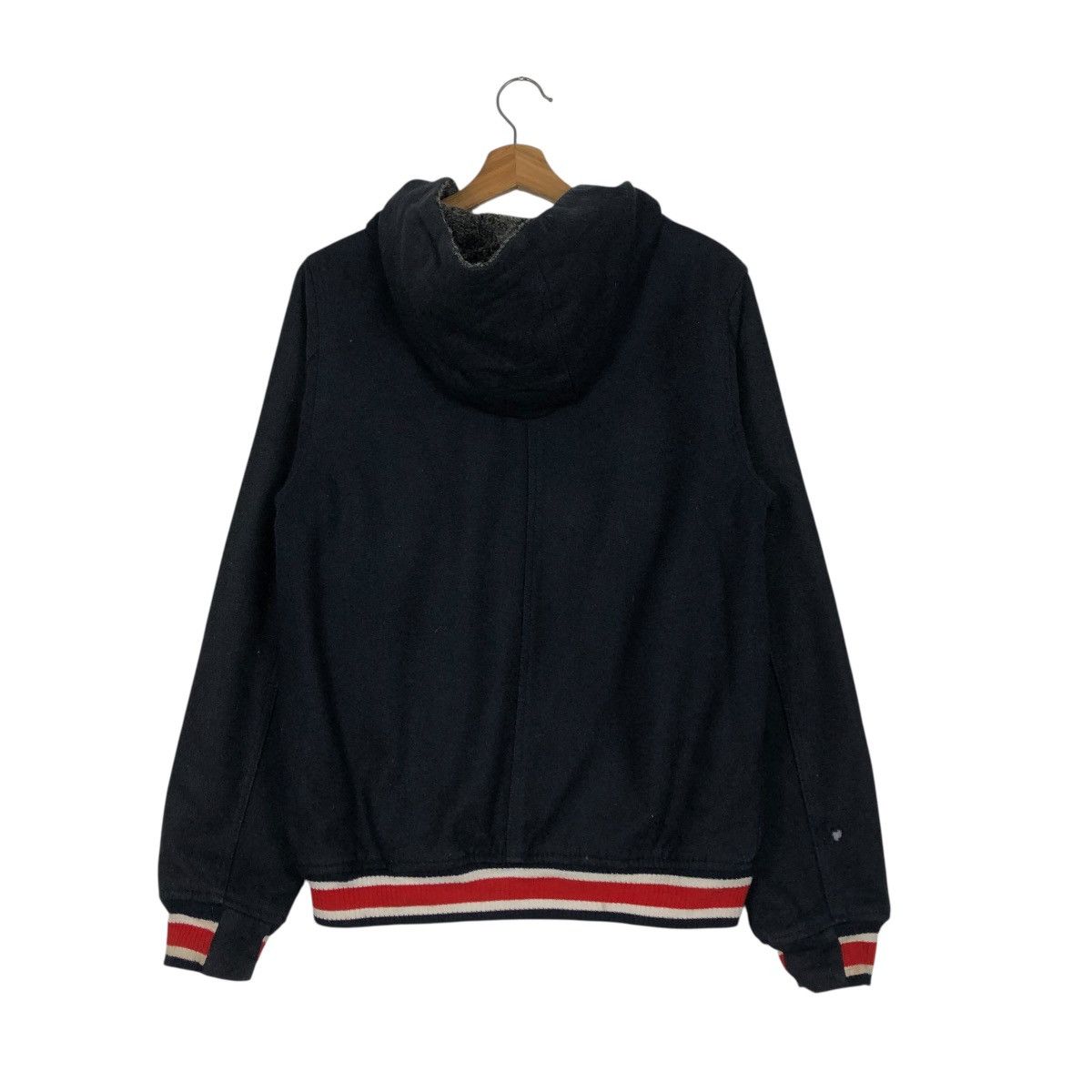 Vintage 🔥WOOL BOMBER JACKET JUMPER BLANKET OCTOPUSARMY Size US M / EU 48-50 / 2 - 10 Thumbnail