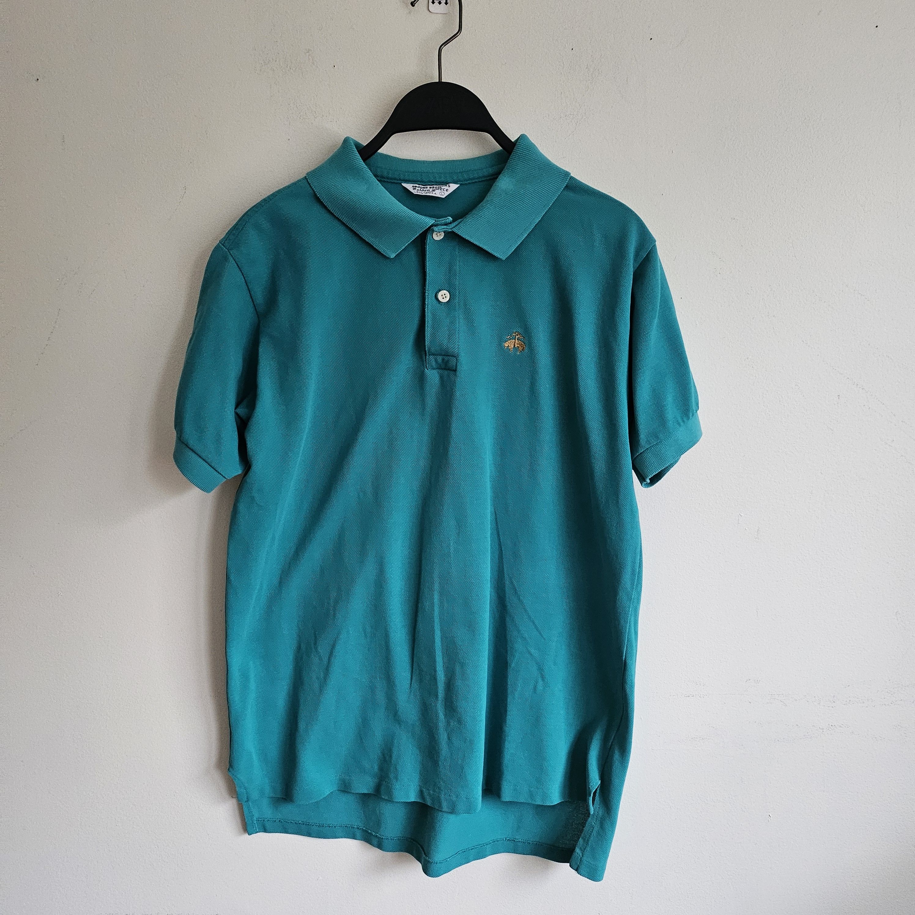 Brooks Brothers × Vintage Brooks Brothers Men's Polo Shirt, Golden Fleece, Vintage 80s Size US M / EU 48-50 / 2 - 2 Thumbnail