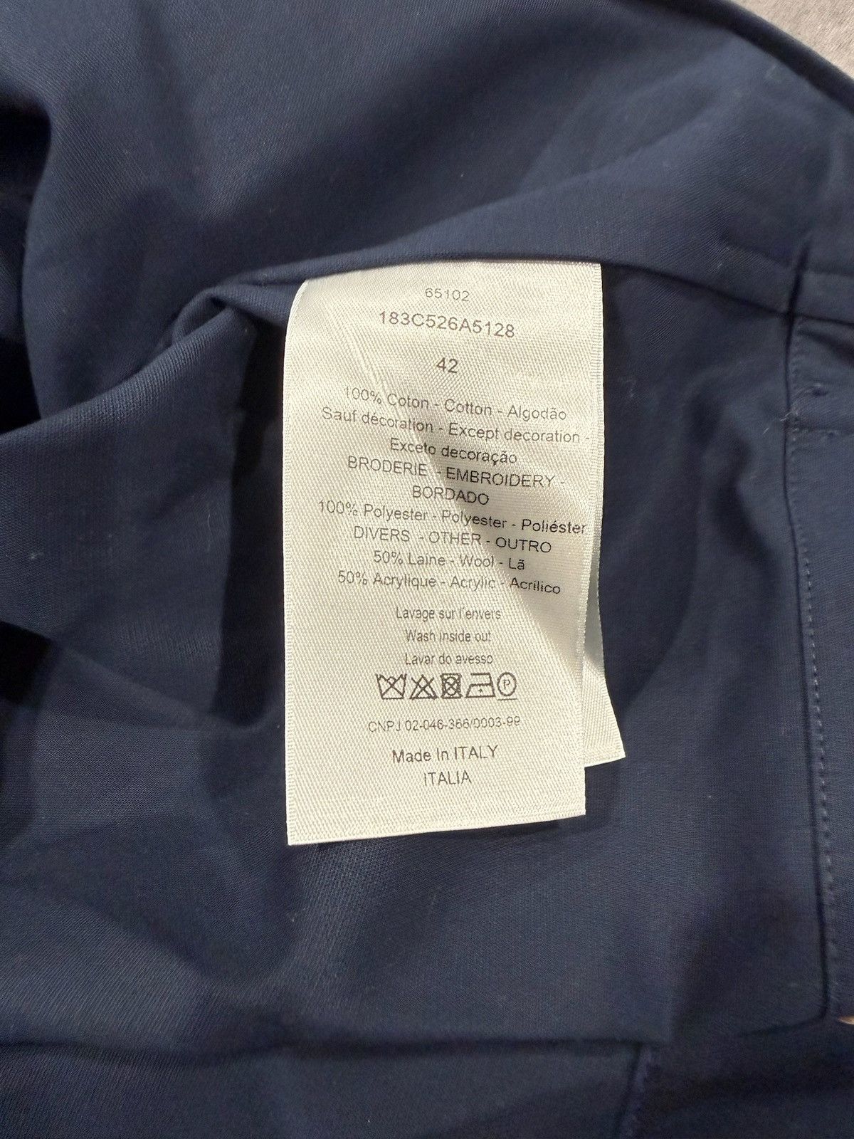 Dior Dior Stussy Navy Mechanic Jacket Size US L / EU 52-54 / 3 - 6 Thumbnail