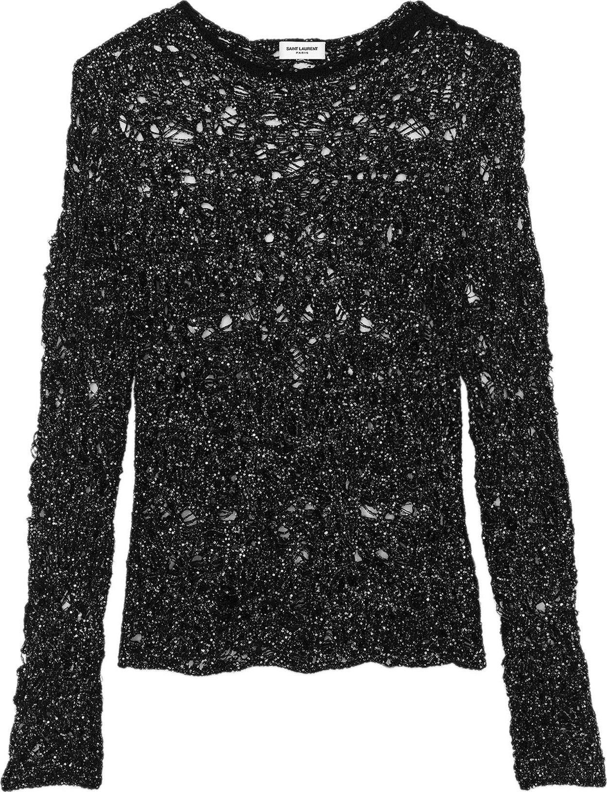 Saint Laurent Paris Saint Laurent Paris Spider Knitted Metalic Size US M / EU 48-50 / 2 - 1 Thumbnail