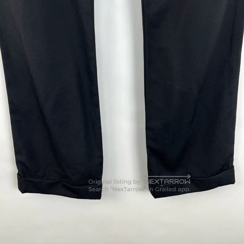 Saint Laurent Paris Saint Laurent Paris Black Straight Leg Turn-Up Suit Pants Size US 36 / EU 52 - 5 Thumbnail