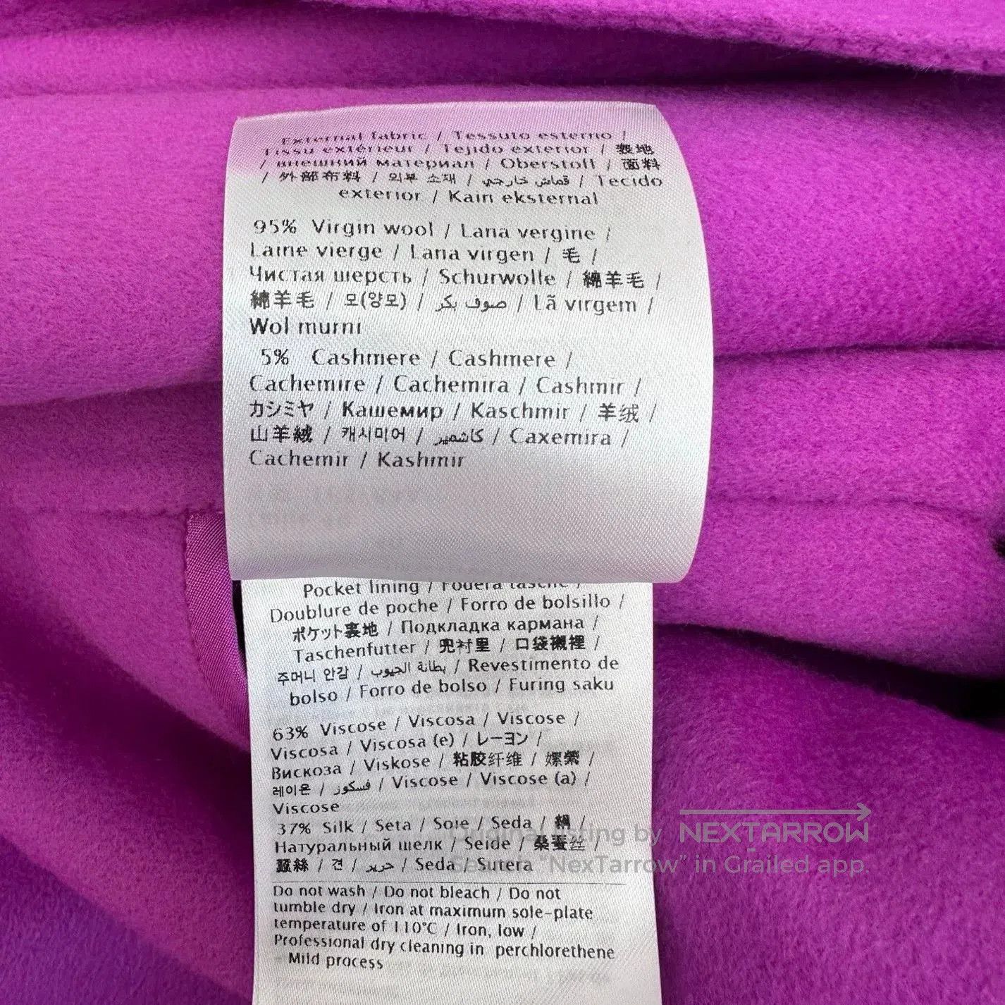 Valentino Valentino Purple Cape Coat Size 40. Size US XS / EU 42 / 0 - 6 Thumbnail