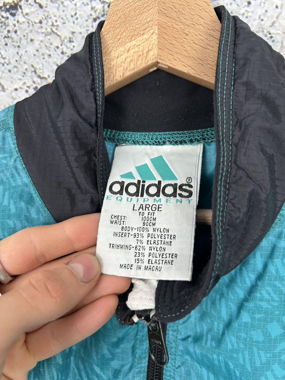 Adidas Adidas Equipment 90s Vintage Sportswear Vest Streetwear Rare Size US L / EU 52-54 / 3 - 6 Thumbnail