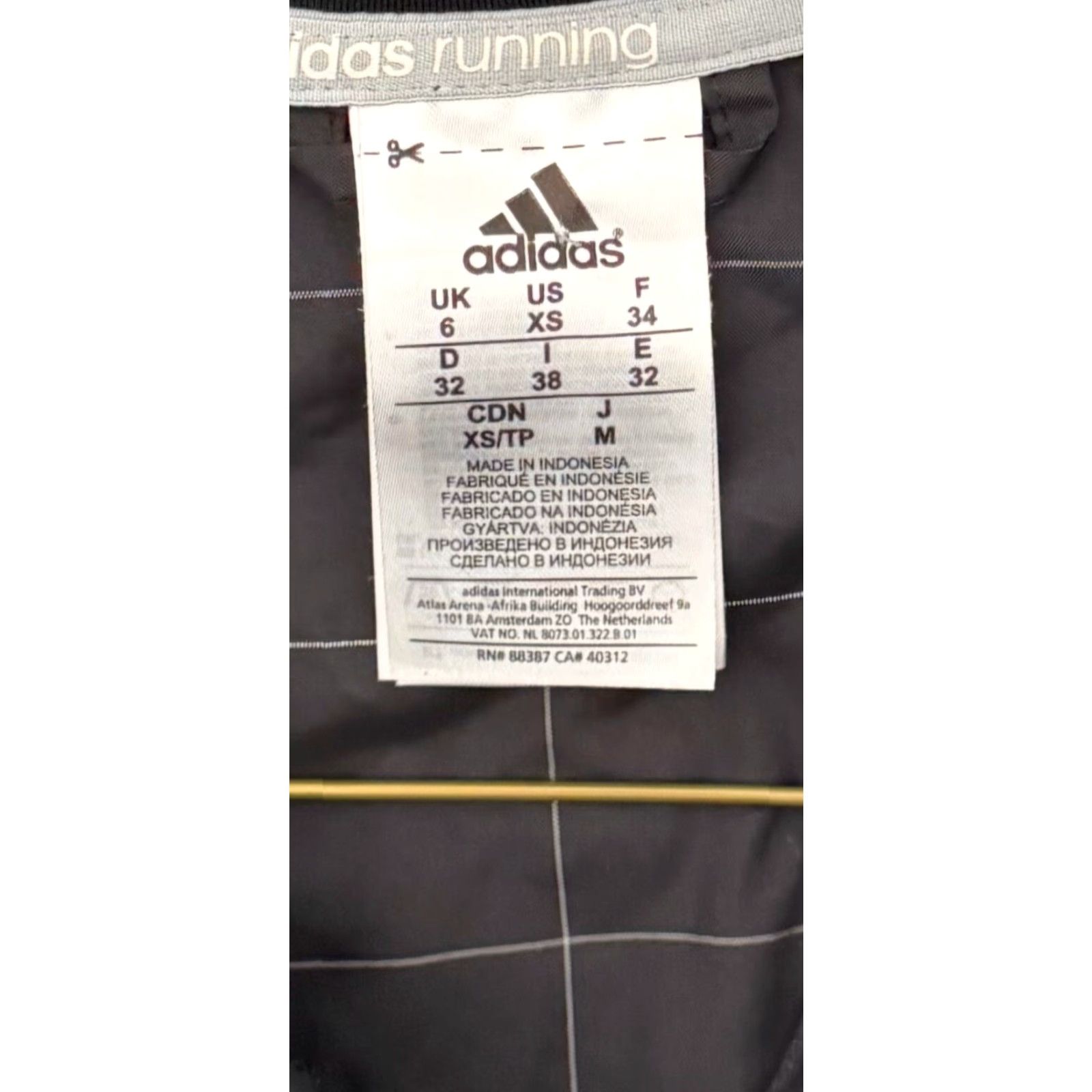 Adidas Adidas Running Jacket Womens XS Windbreaker Zip Chest Pocket Lightweight Check Pattern 2013 Streetwear Gorpcore Nike? Size XS / US 0-2 / IT 36-38 - 6 Thumbnail