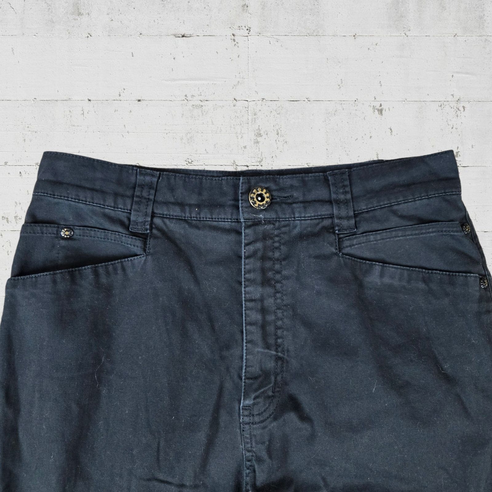 Other Black High Rise Bootcut Chino Pants Size 8 Size 30" / US 8 / IT 44 - 4 Thumbnail