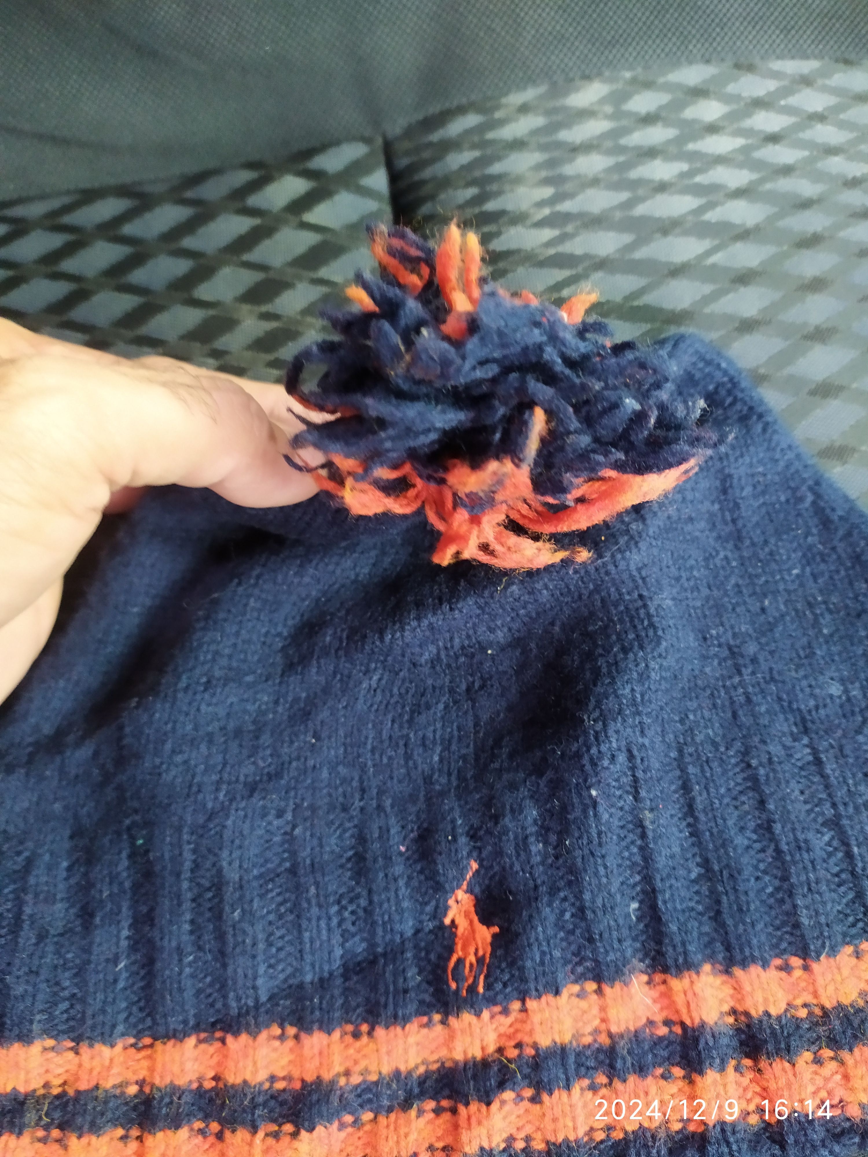 Polo Ralph Lauren × Vintage Vintage Polo Ralph Lauren Wool Beanie / Snow Hat / Snow Cap Size ONE SIZE - 6 Thumbnail