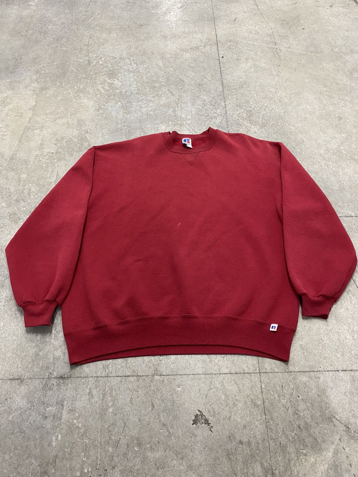 Russell Athletic Vintage Russell athletic blank sweatshirt Size US XXL / EU 58 / 5 - 1 Thumbnail