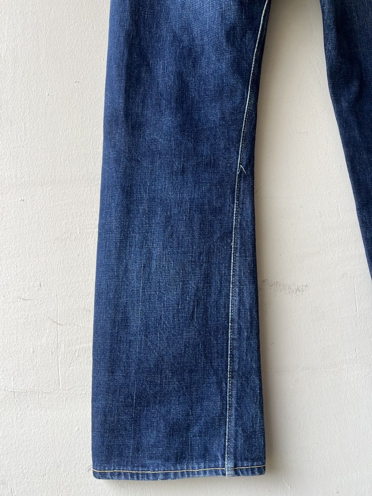 Full Count & Co. Vintage Full Count Japan Fade Blue Denim Selvedge Jeans Size US 31 - 19 Thumbnail
