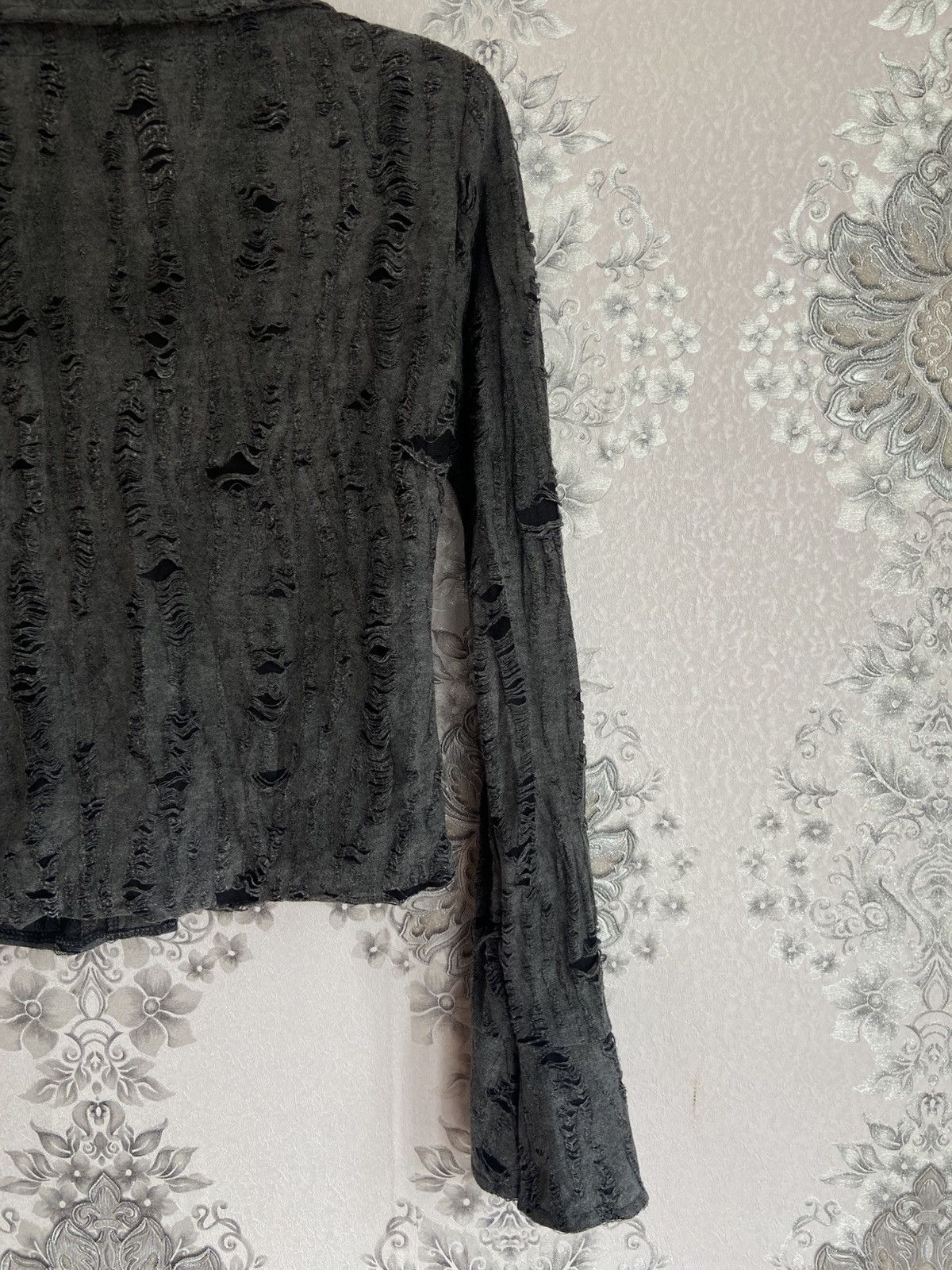 Hysteric Glamour Y2K Japanese L.G.B Style Avant Garde Distressed Longsleeve Size US L / EU 52-54 / 3 - 10 Thumbnail