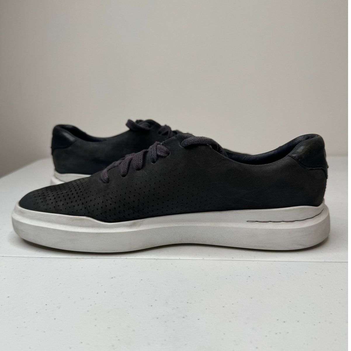 Cole Haan Cole Haan Men's GrandPro Rally Laser Cut Leather Sneakers Size US 8.5 / EU 41-42 - 5 Thumbnail