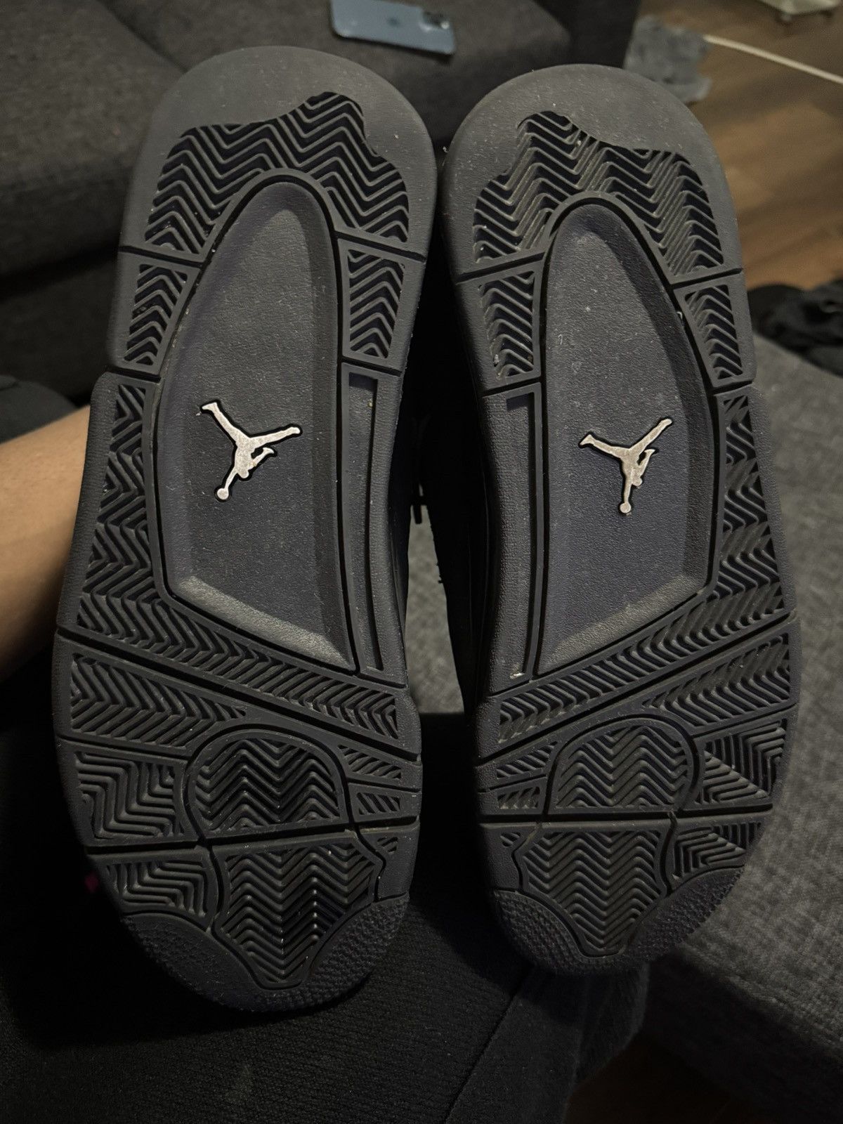 Jordan Brand Air Jordan Retro 4 “Black Cat” 2020 Size US 10 / EU 43 - 5 Thumbnail