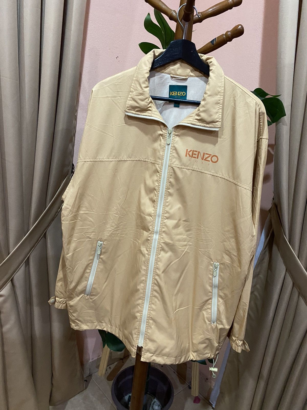 Kenzo Kenzo Golf Jacket with Zipper Closure Iconic and Stylish Size US L / EU 52-54 / 3 - 2 Thumbnail