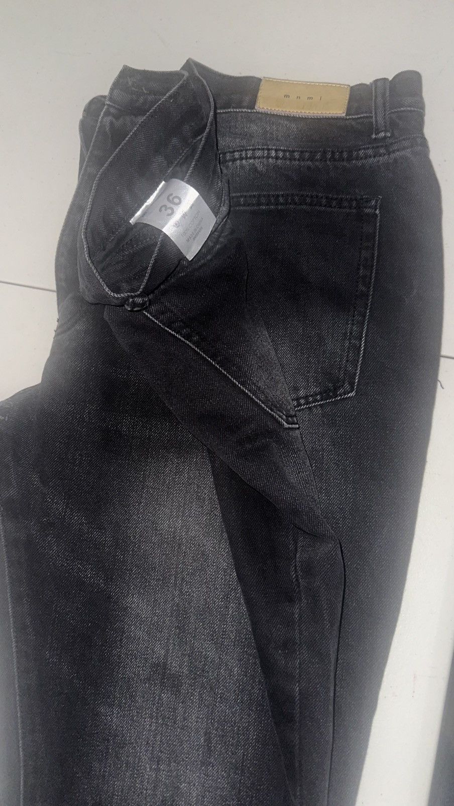 MNML Black Flare Denim Size US 36 / EU 52 - 3 Thumbnail