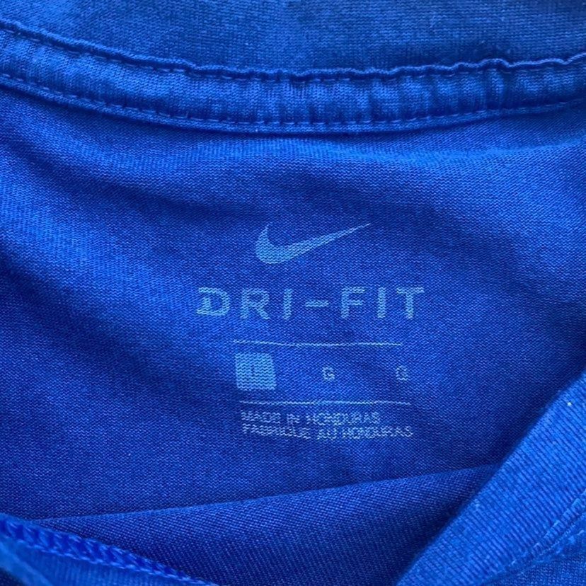 Nike Nike Blue Athletic Workout Tee Men Large Bin H-20 Size US L / EU 52-54 / 3 - 3 Thumbnail
