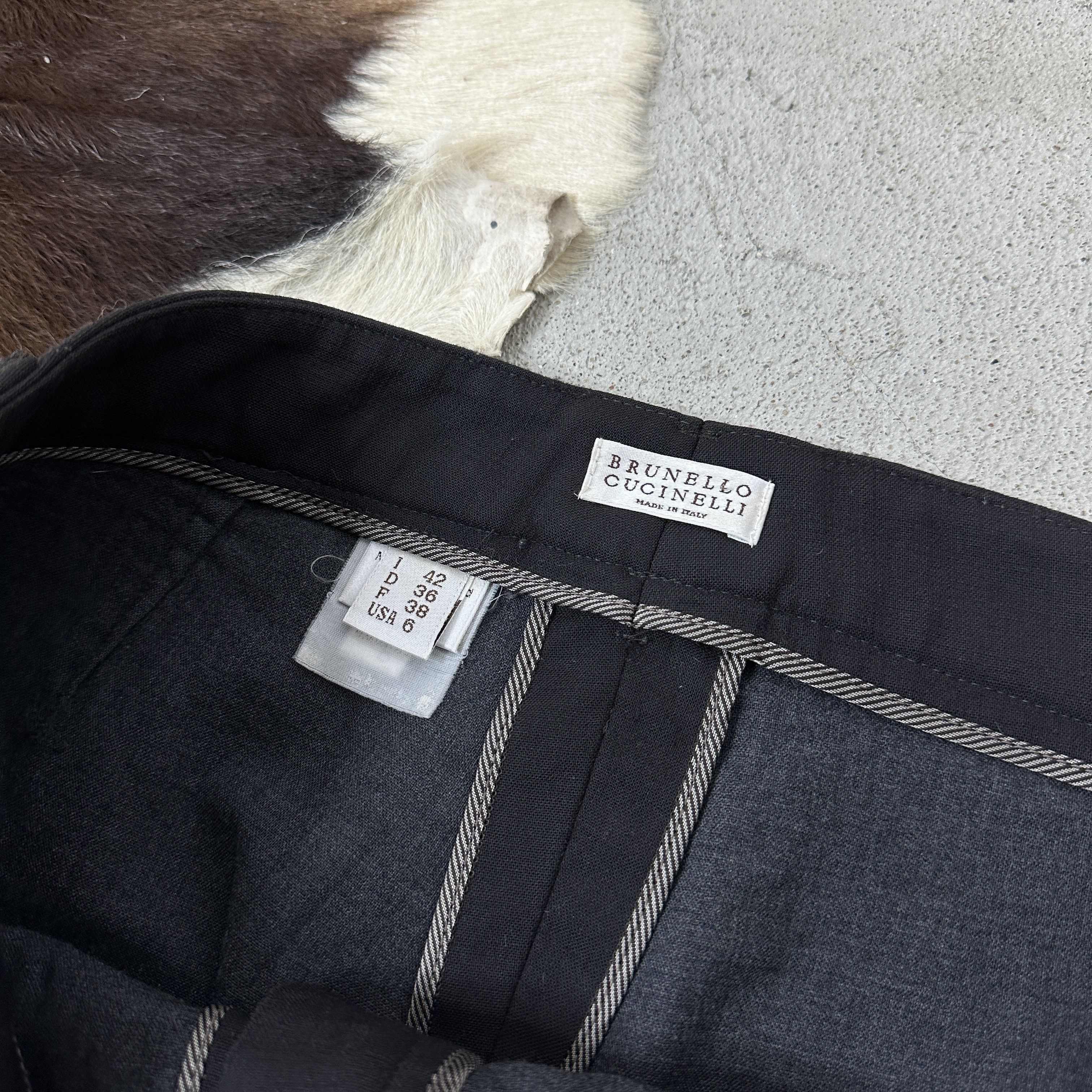 Brunello Cucinelli × Vintage Vintage Casual Y2K Brunello Cucinelli Women's Trousers Size 25" / US 0 / IT 36 - 2 Thumbnail