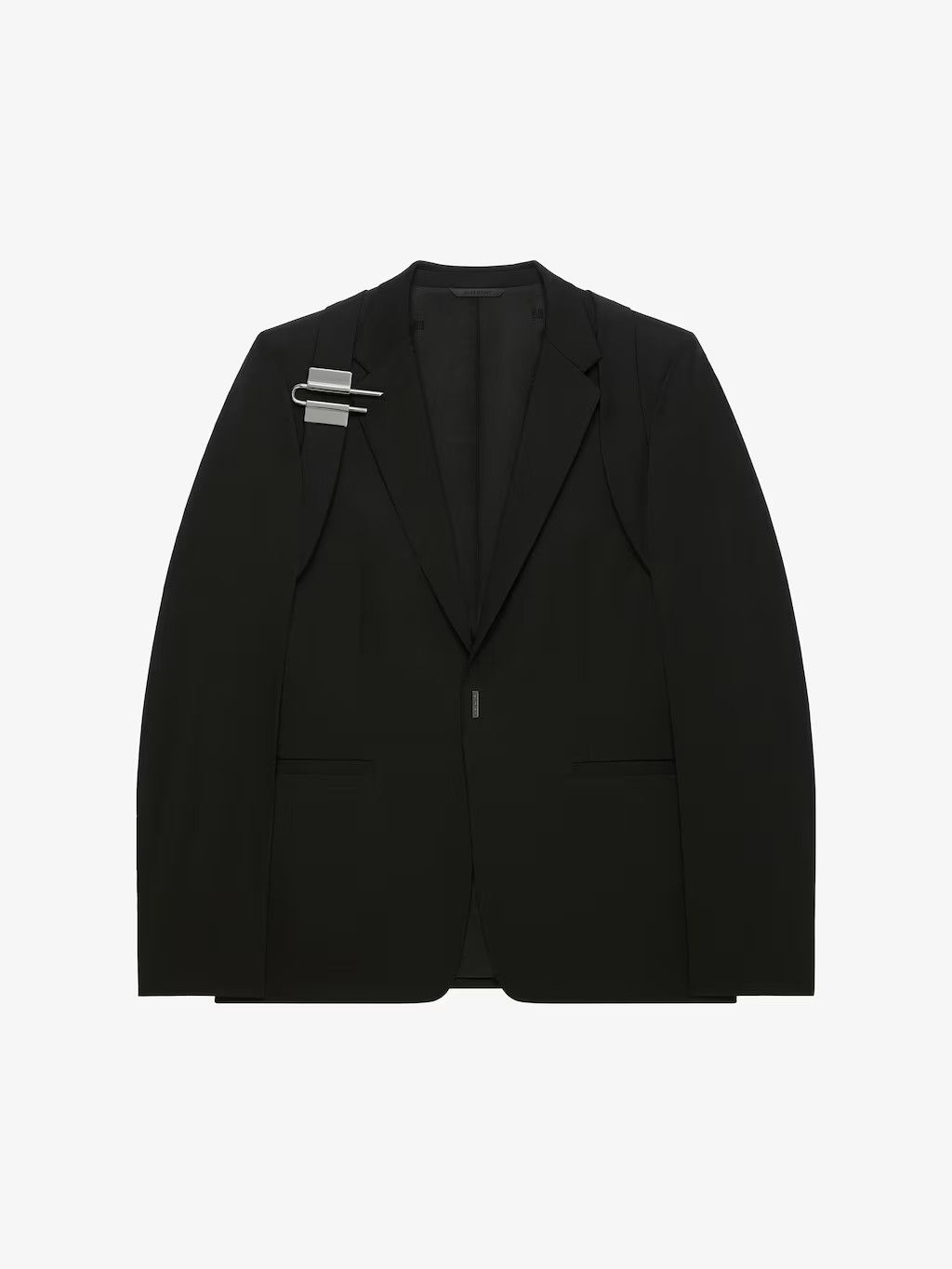 o1w1db10325 U-Lock Harness Slim-Fit Jacket in Black