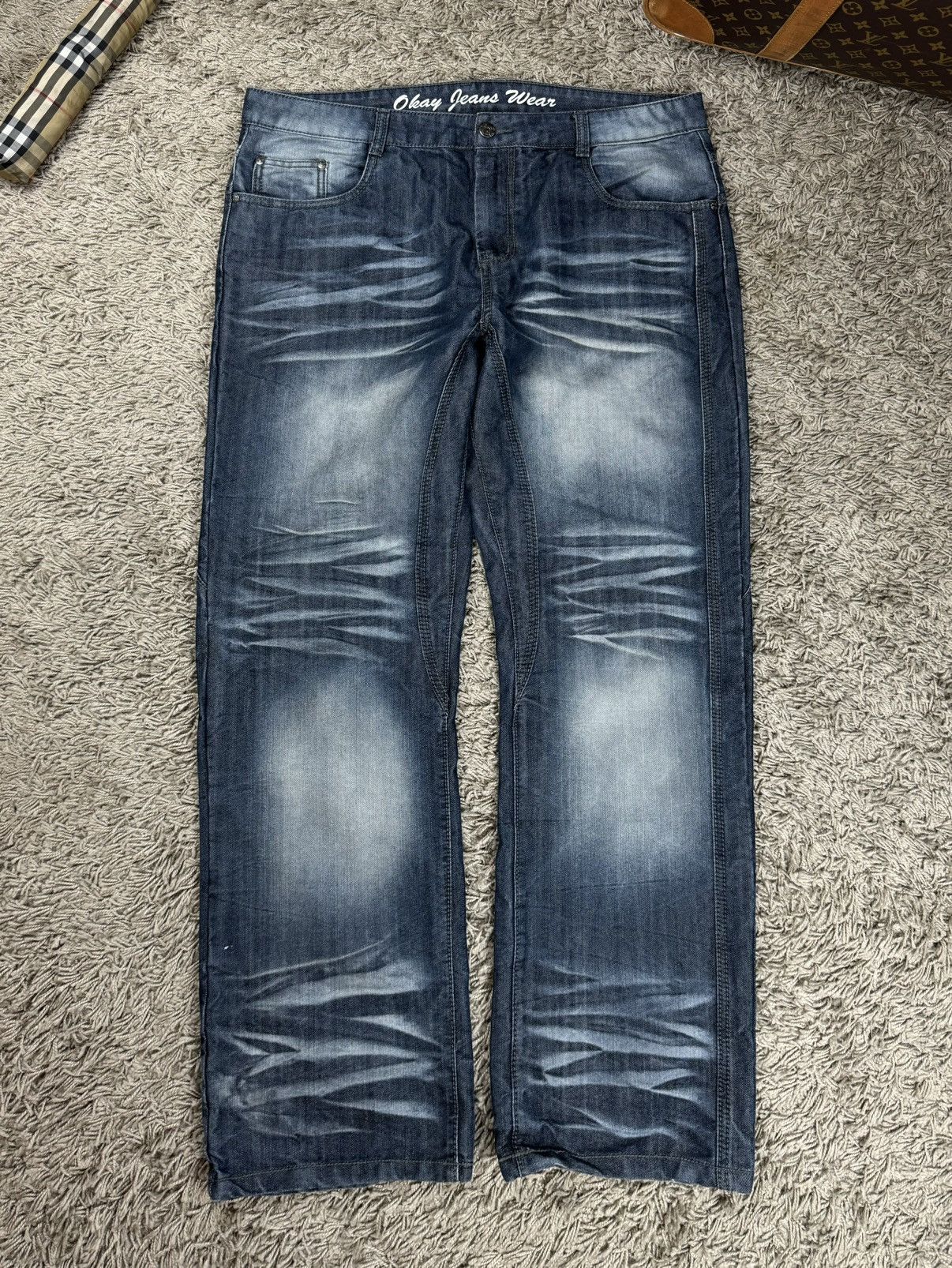 Vintage Rap pants jeans Swag baggy style y2k original skate item Size US 38 / EU 54 - 1 Thumbnail