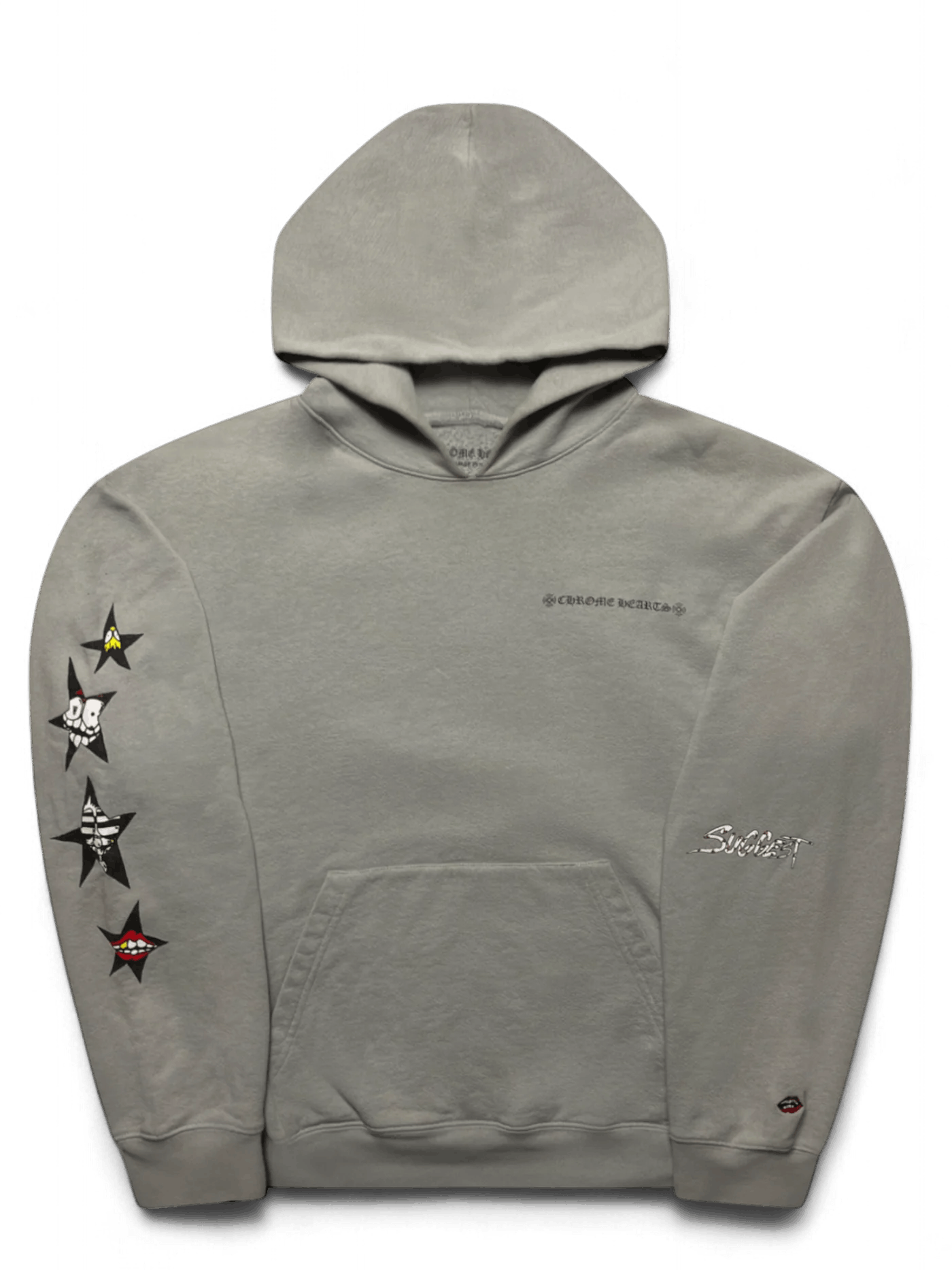 Chrome Hearts Chrome Hearts Matty Boy Grey Suggest Hoodie