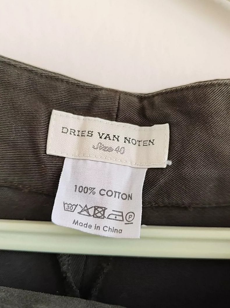 Dries Van Noten dries van noten Black wide-leg pants Size US 40 / EU 56 - 2 Thumbnail