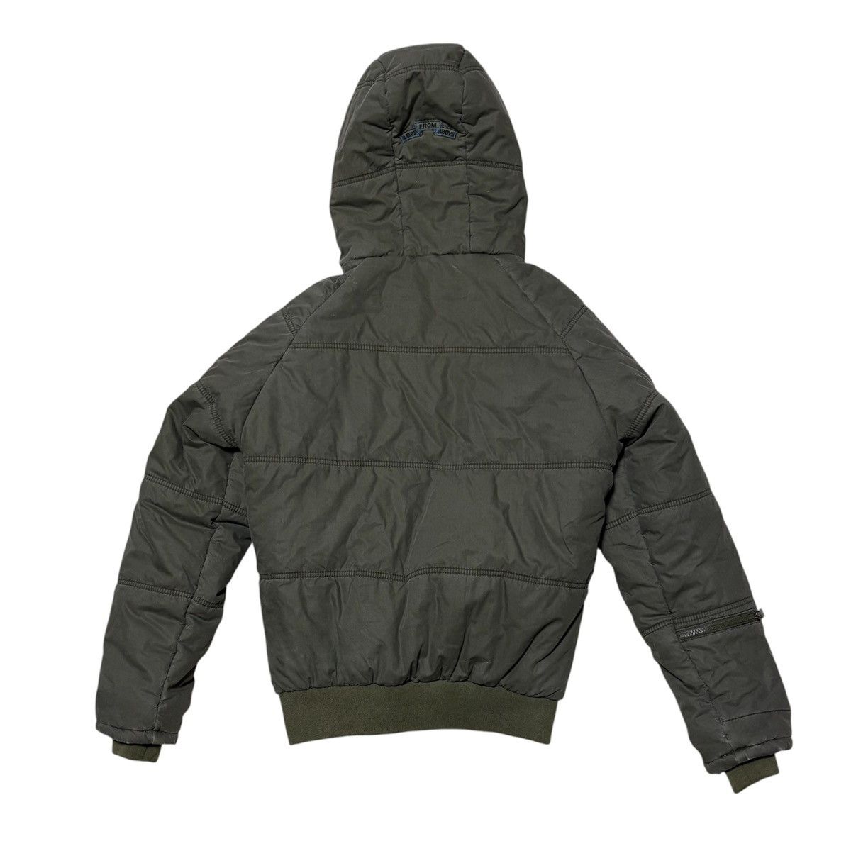 55DSL 2000s DIESEL 55DSL HOODED BOMBER JACKET Y2K Size US S / EU 44-46 / 1 - 7 Thumbnail