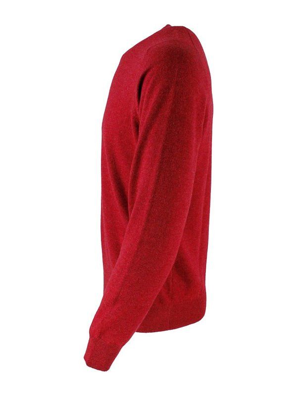 Brunello Cucinelli o1y0526 Crewneck Sweater in Red Size US M / EU 48-50 / 2 - 4 Thumbnail