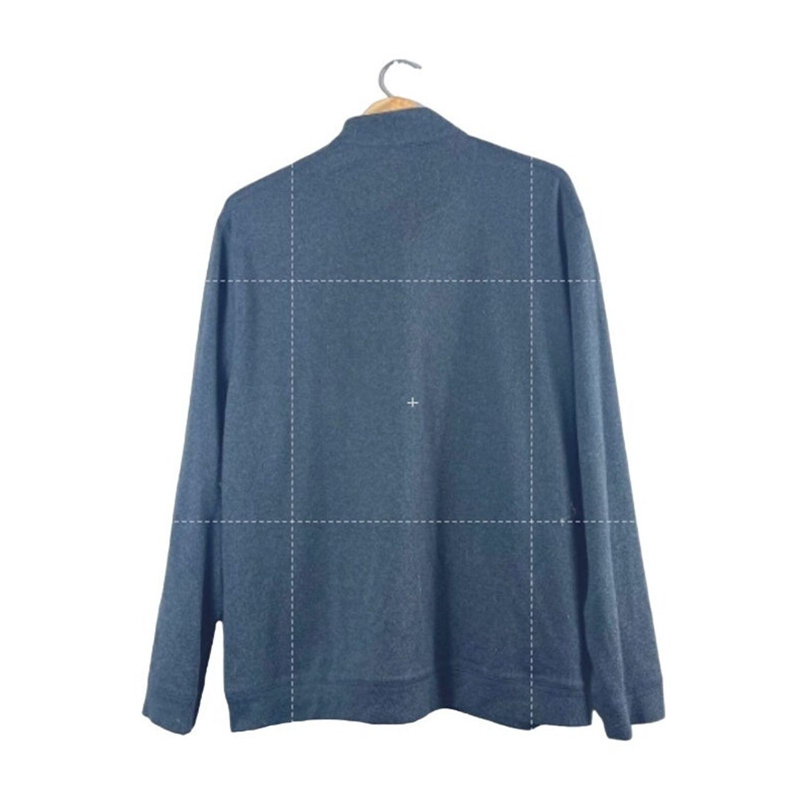 Greg Norman Men's Gray Quarter Zip Greg Norman Sweater XL Size US XL / EU 56 / 4 - 3 Thumbnail