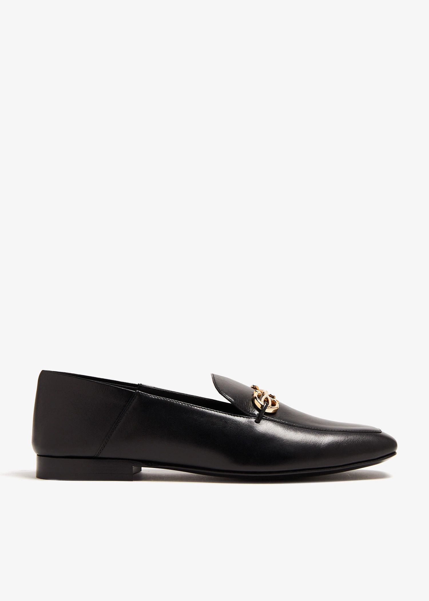 Salvatore Ferragamo o1s1rm0126 Gancini Ornament Loafers in Black Size US 10 / IT 40 - 1 Thumbnail