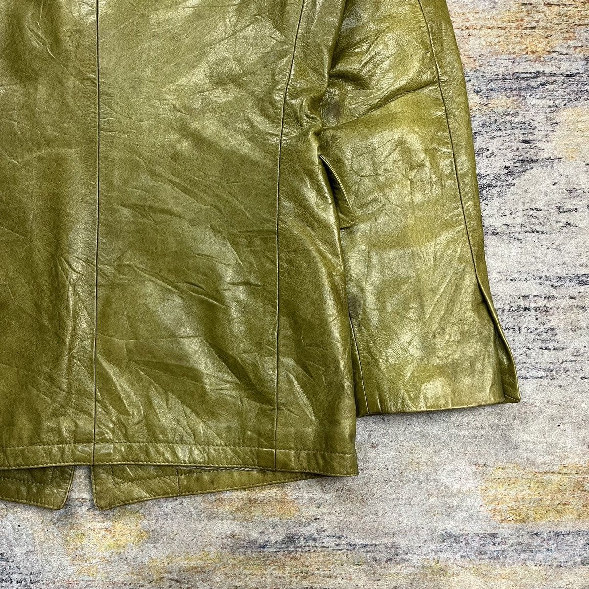 Dirk Bikkembergs × Vintage Vintage Dirk Bikkembergs Blazer leather Size US M / EU 48-50 / 2 - 17 Thumbnail