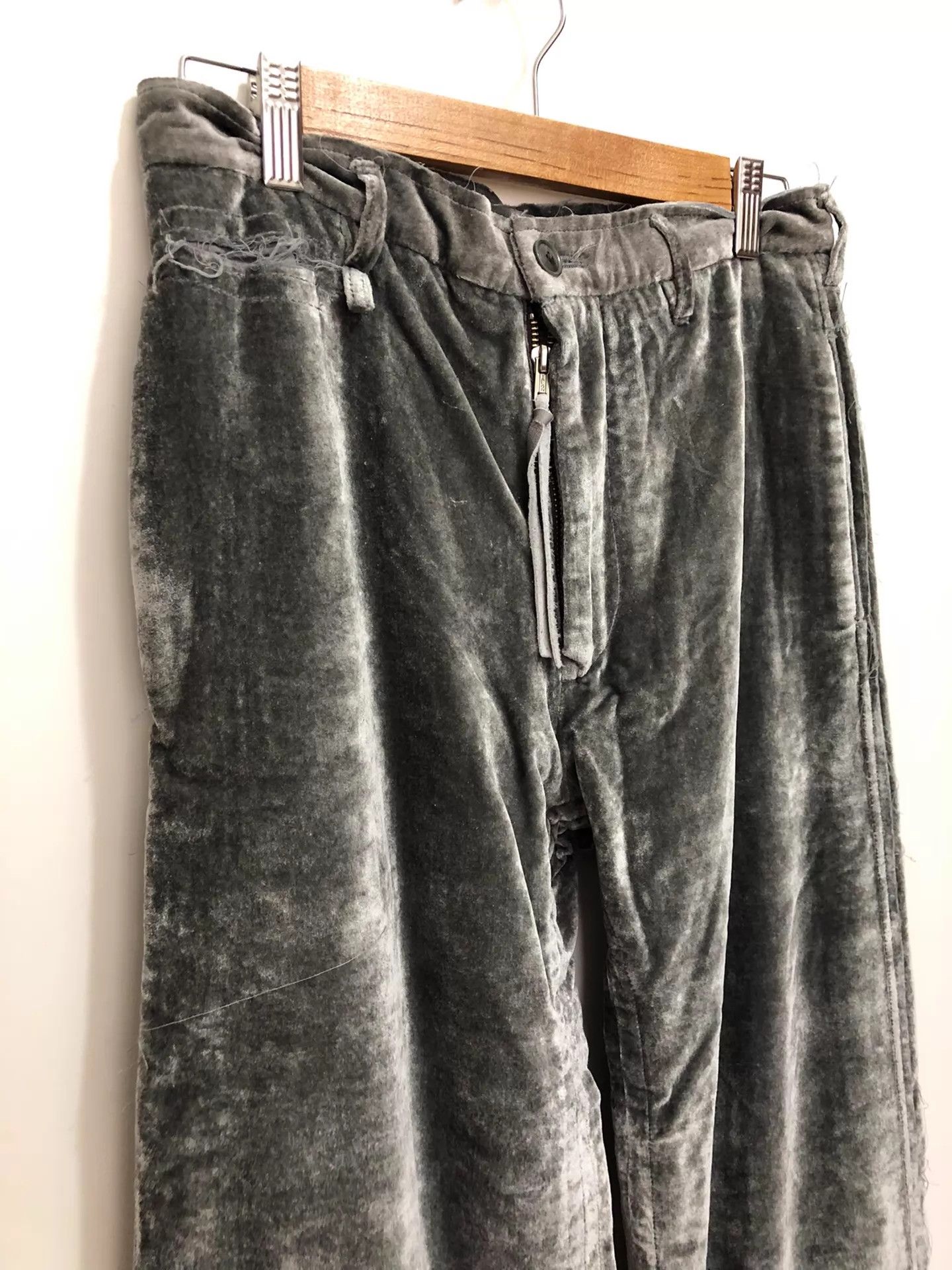 Takahiromiyashita The Soloist. TMT soloist Silk Pants w/Sheepskin Pockets 46 Tall Skinny Size US 30 / EU 46 - 3 Thumbnail