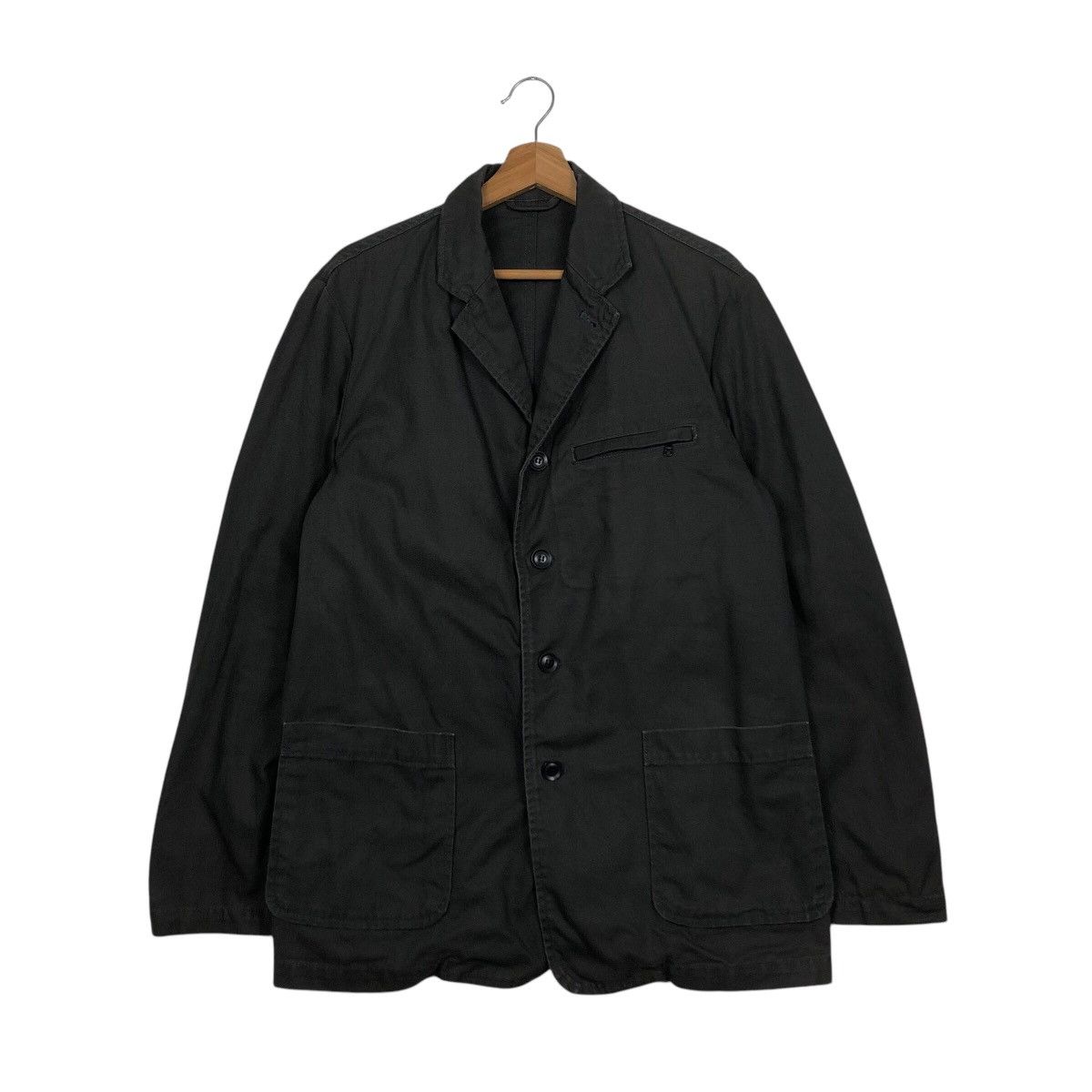 Japanese Brand 📌Vintage Chore Worker Jacket Detroit Ships Japan Size US L / EU 52-54 / 3 - 2 Thumbnail