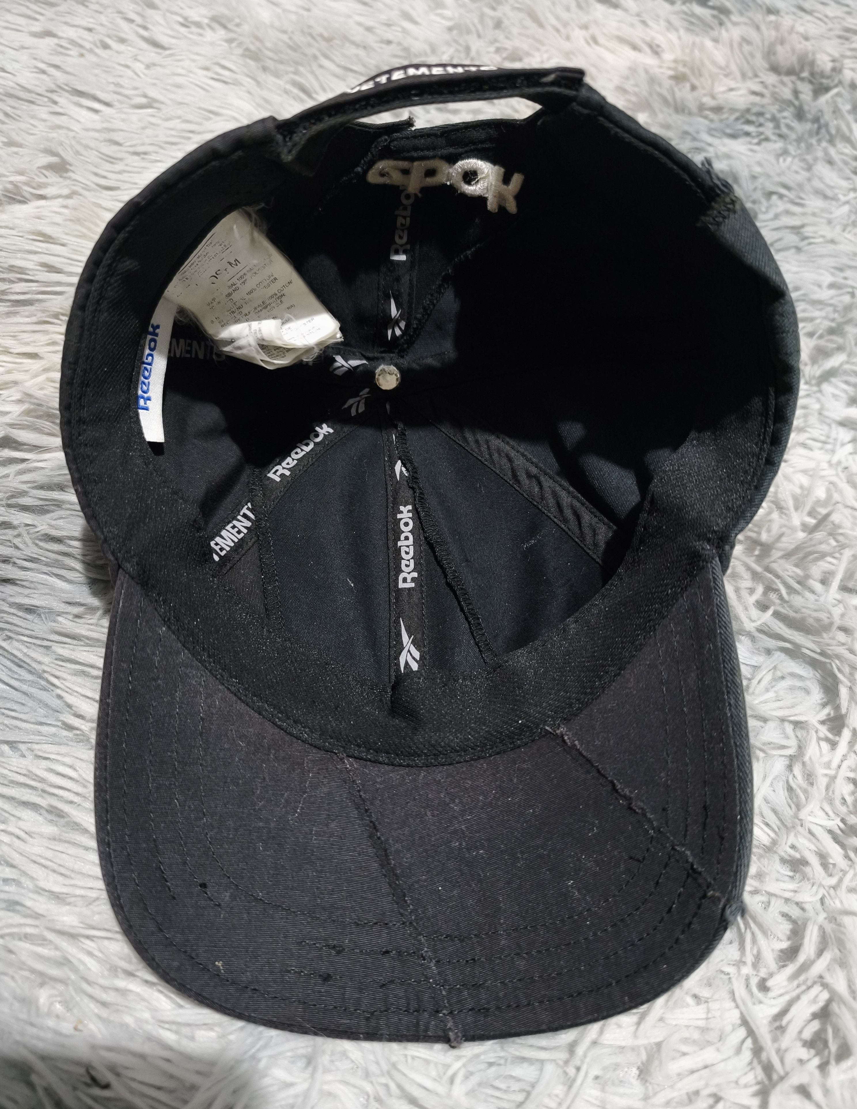Vetements Vetements x Reebok Reconstructed Cap Size ONE SIZE - 6 Thumbnail