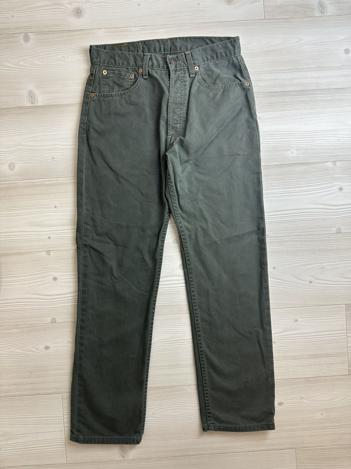 Levi's Vintage Clothing Vintage Levi’s 551 32/30 96’ green Size US 32 / EU 48 - 1 Thumbnail