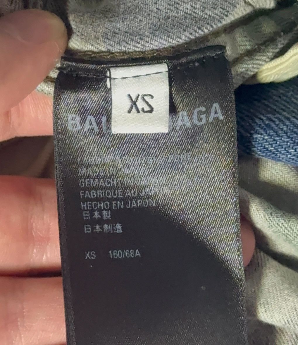 Balenciaga ✅Balenciaga Slashed Layer double distressed jeans blue/camo Size US 30 / EU 46 - 10 Thumbnail