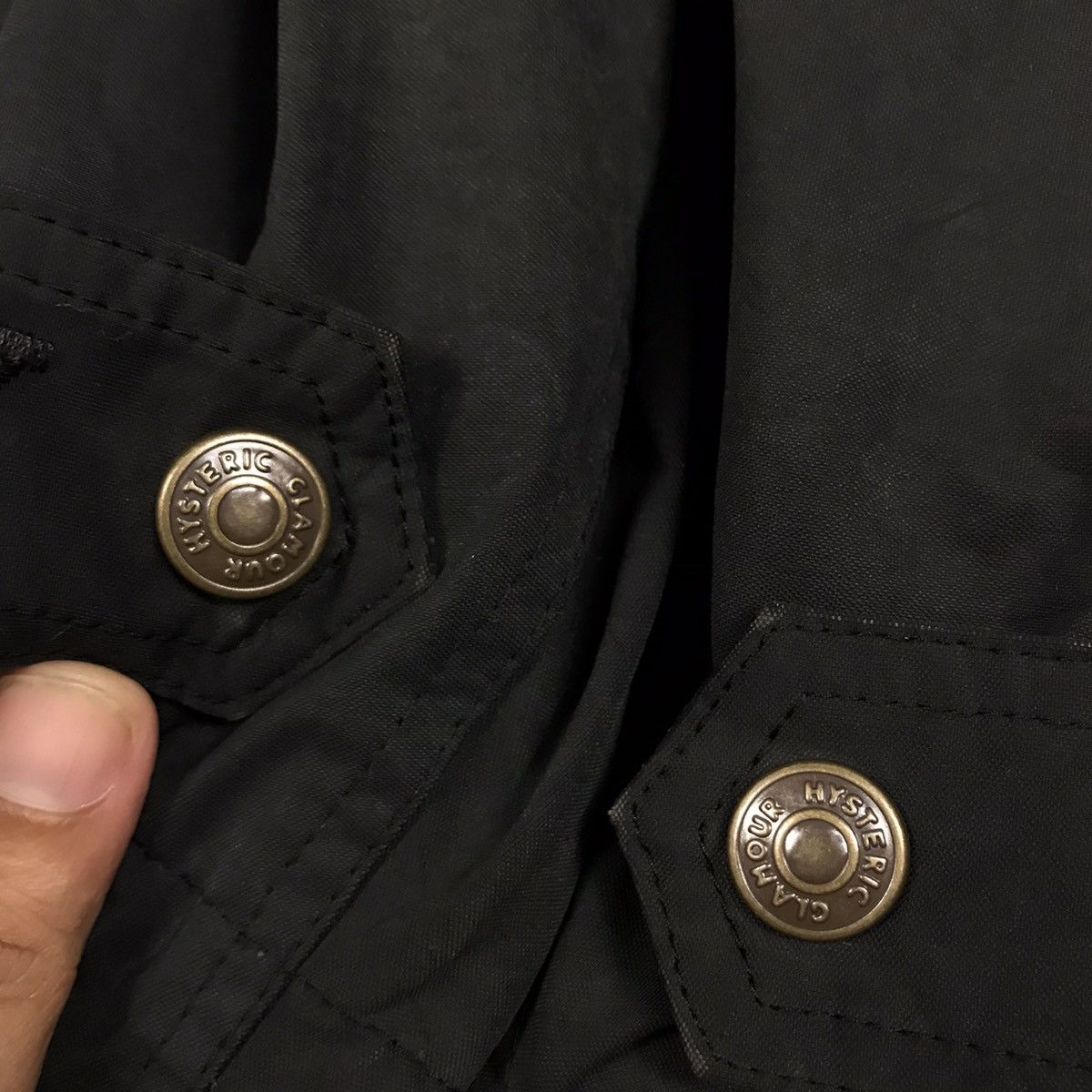Hysteric Glamour × If Six Was Nine × Japanese Brand HYSTERIC GLAMOUR PARKAS BLACK JACKET Size US M / EU 48-50 / 2 - 10 Thumbnail