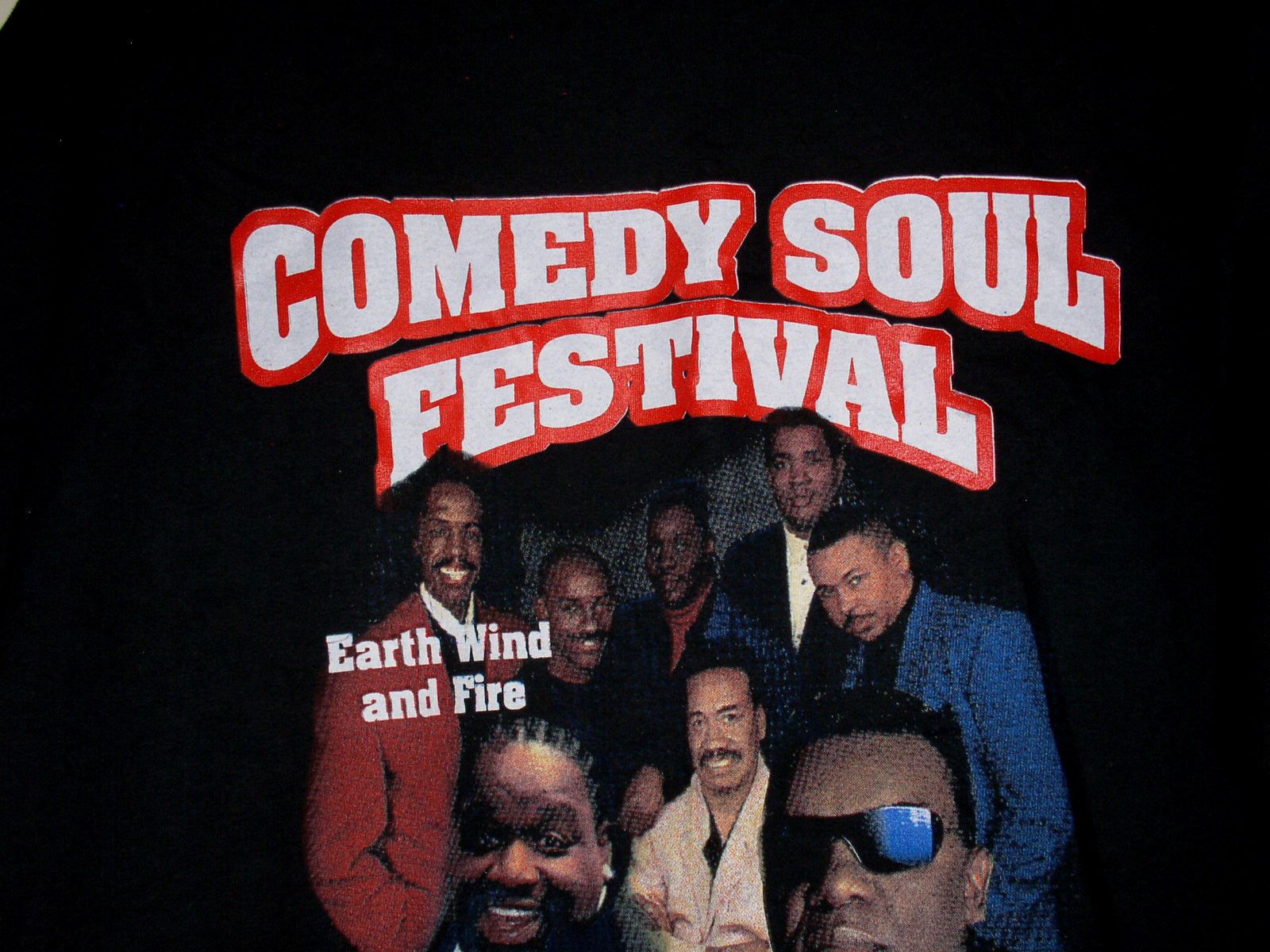 Vintage Comedy Soul Festival Concert Shirt 2003 Earth Wind Fire Size US XL / EU 56 / 4 - 3 Thumbnail
