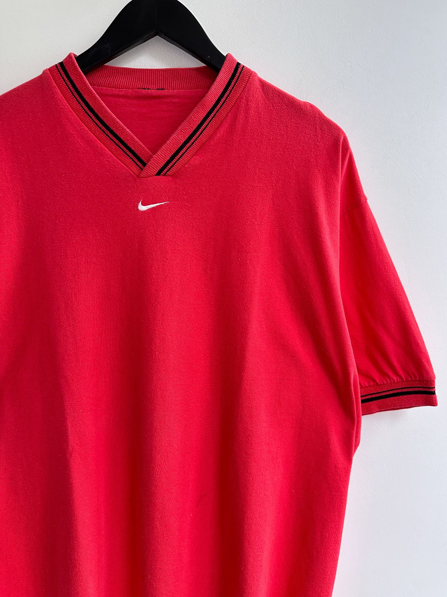 Nike Vintage Nike Center Swoosh Tee Shirt Size US XXL / EU 58 / 5 - 3 Thumbnail