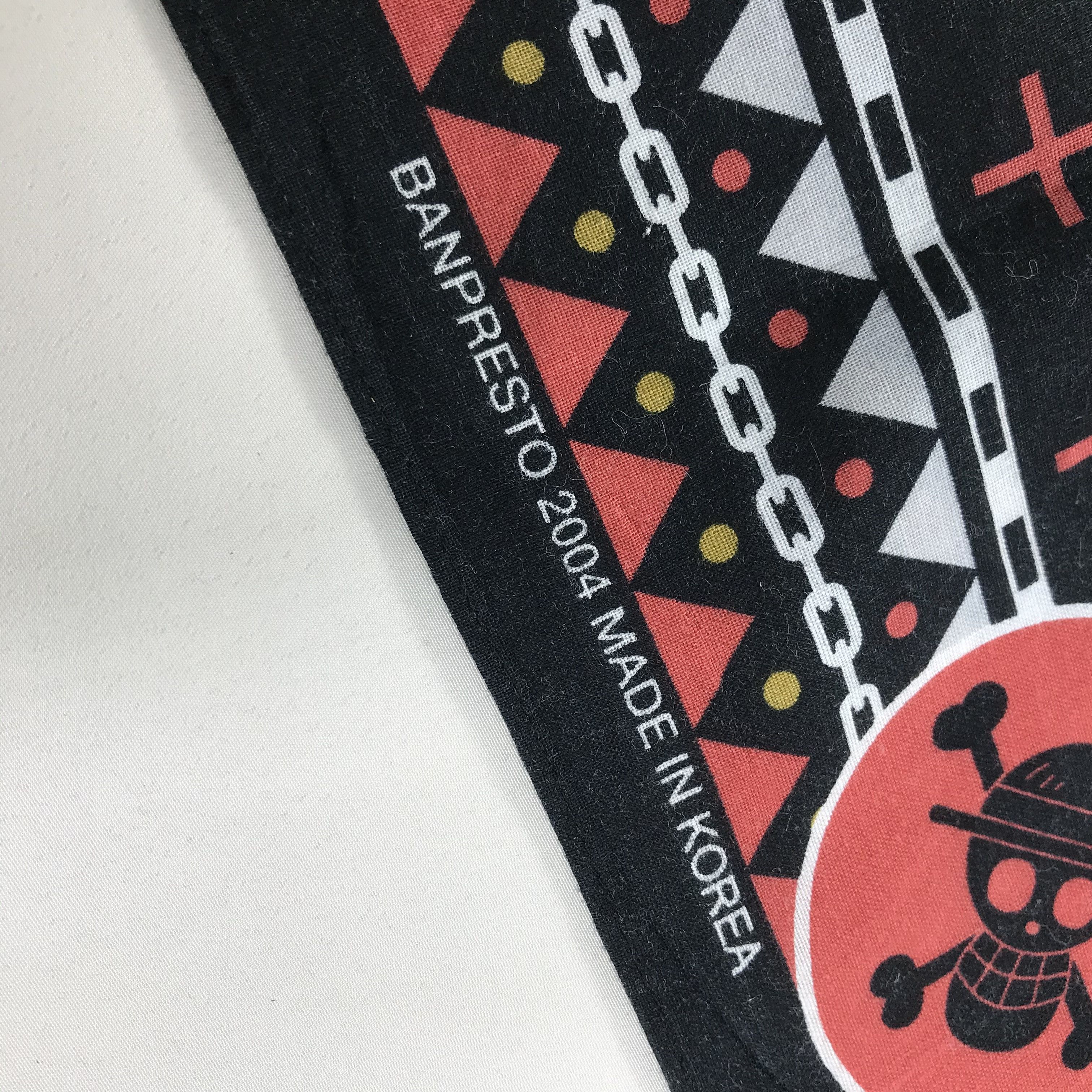 One Piece × Vintage One Piece Bandana / Handkerchief / Neckerchief - S1804 Size ONE SIZE - 4 Thumbnail